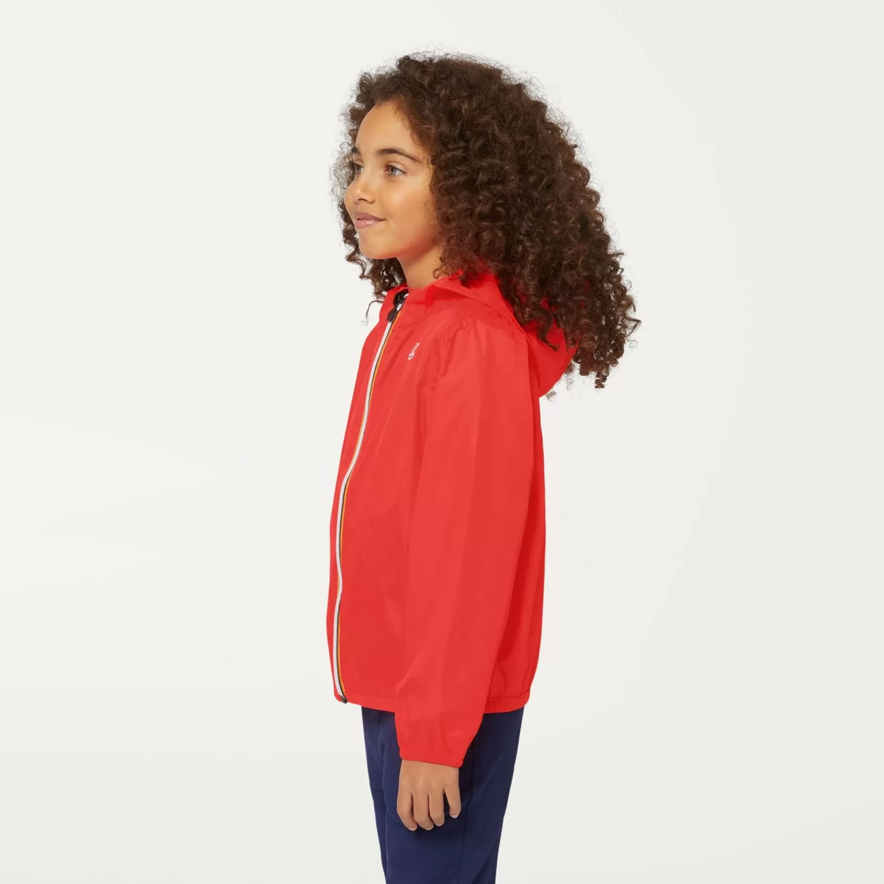 Le Vrai Classic*K-WAY P. Le Vrai 3.0 Claude - Jackets - Mid - Kid Unisex - Red Papavero