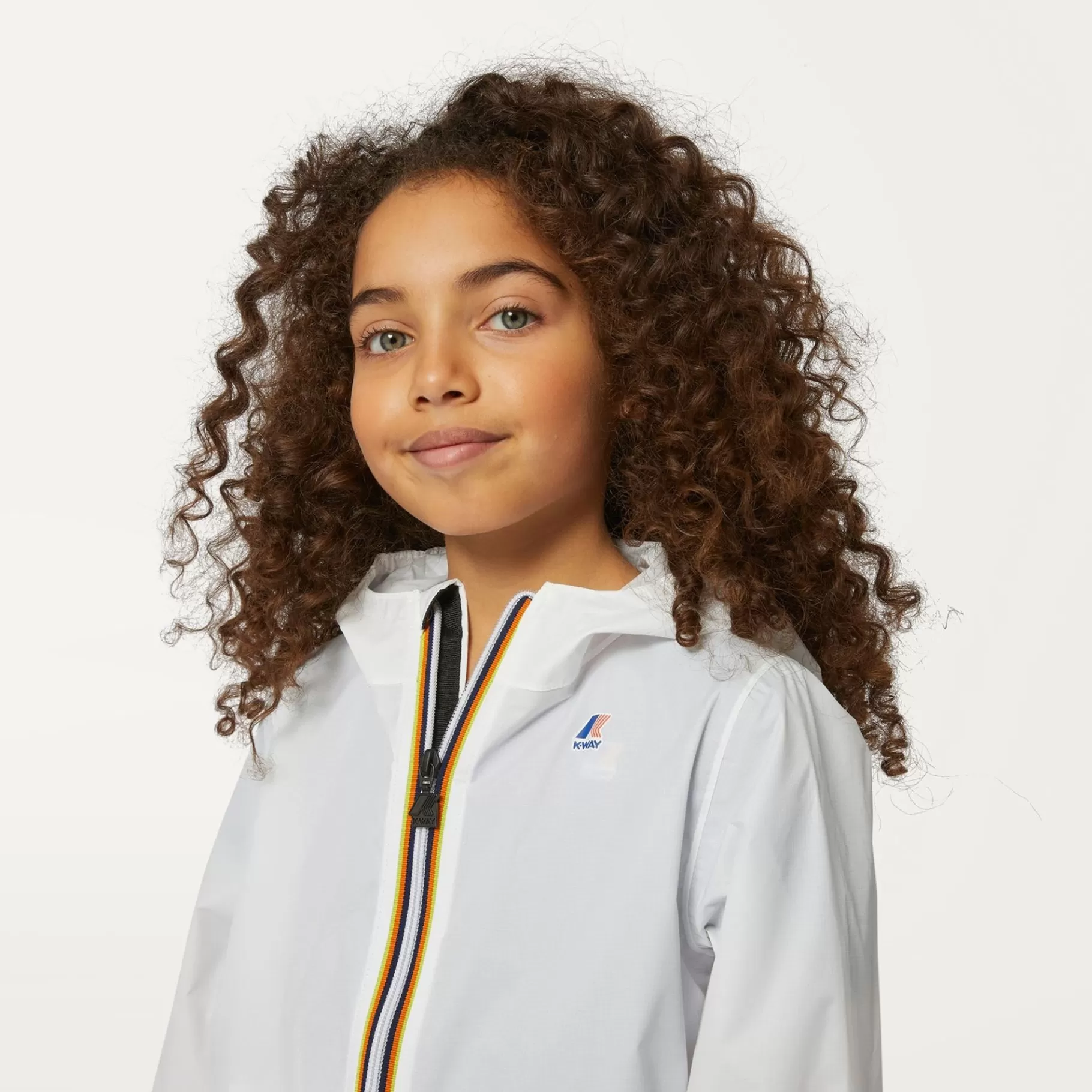 Coats And Long Jackets*K-WAY P. Le Vrai 3.0 Claude - Jackets - Mid - Kid Unisex - White