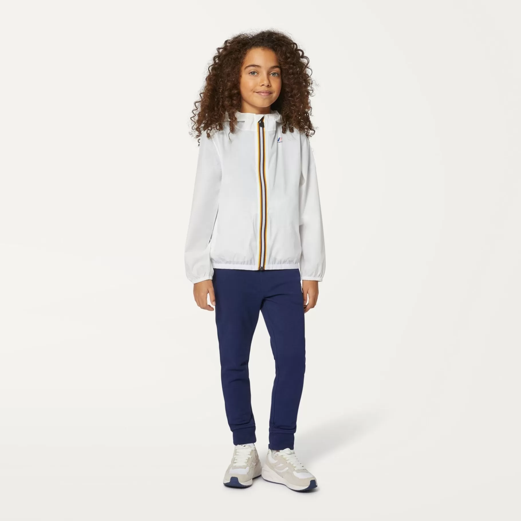 Coats And Long Jackets*K-WAY P. Le Vrai 3.0 Claude - Jackets - Mid - Kid Unisex - White