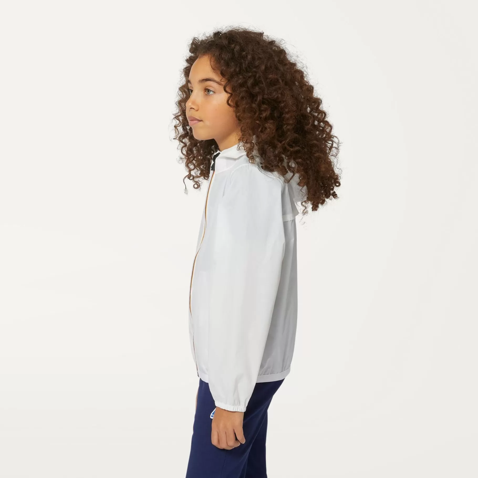 Coats And Long Jackets*K-WAY P. Le Vrai 3.0 Claude - Jackets - Mid - Kid Unisex - White