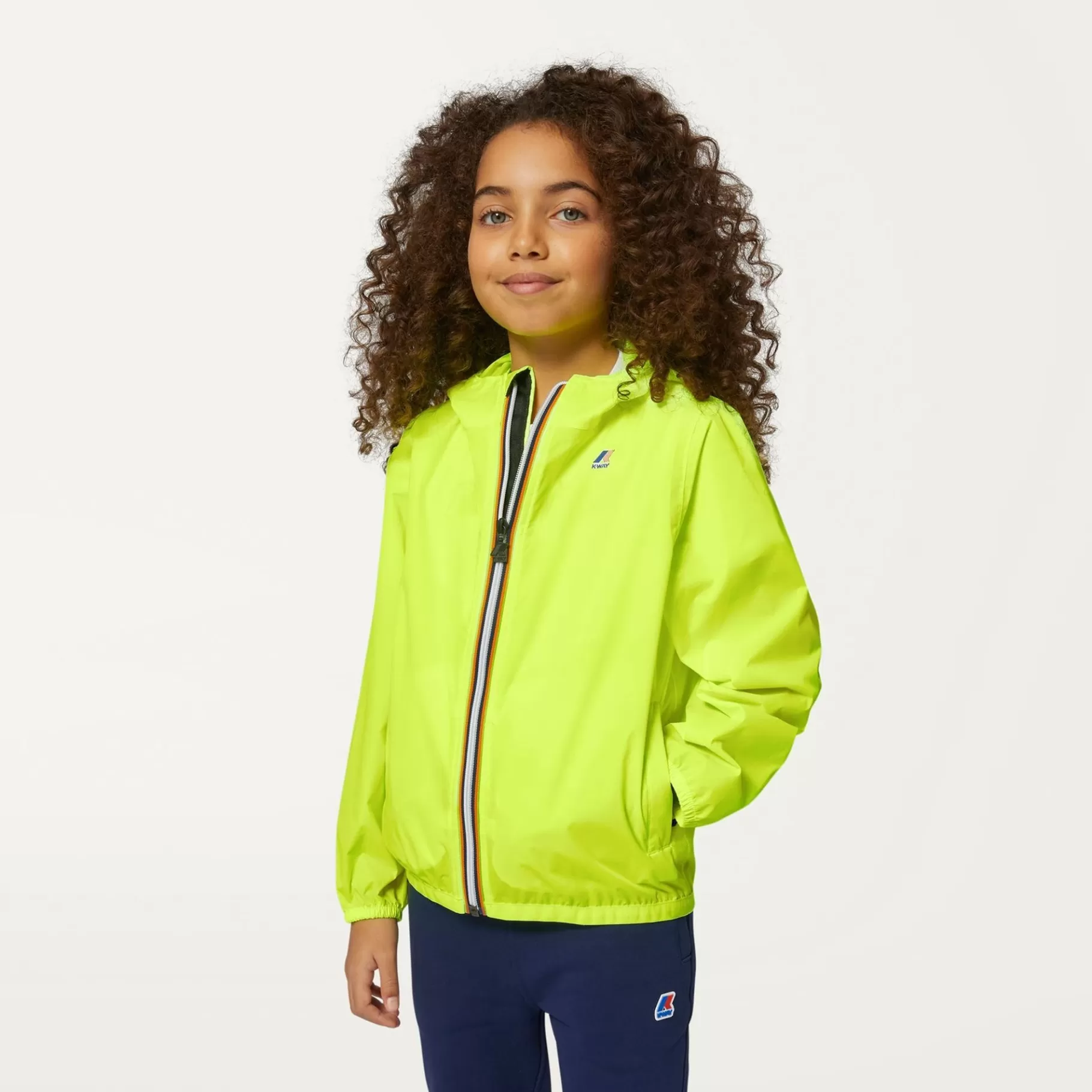 Le Vrai Classic*K-WAY P. Le Vrai 3.0 Claude - Jackets - Mid - Kid Unisex - Yellow Soleil