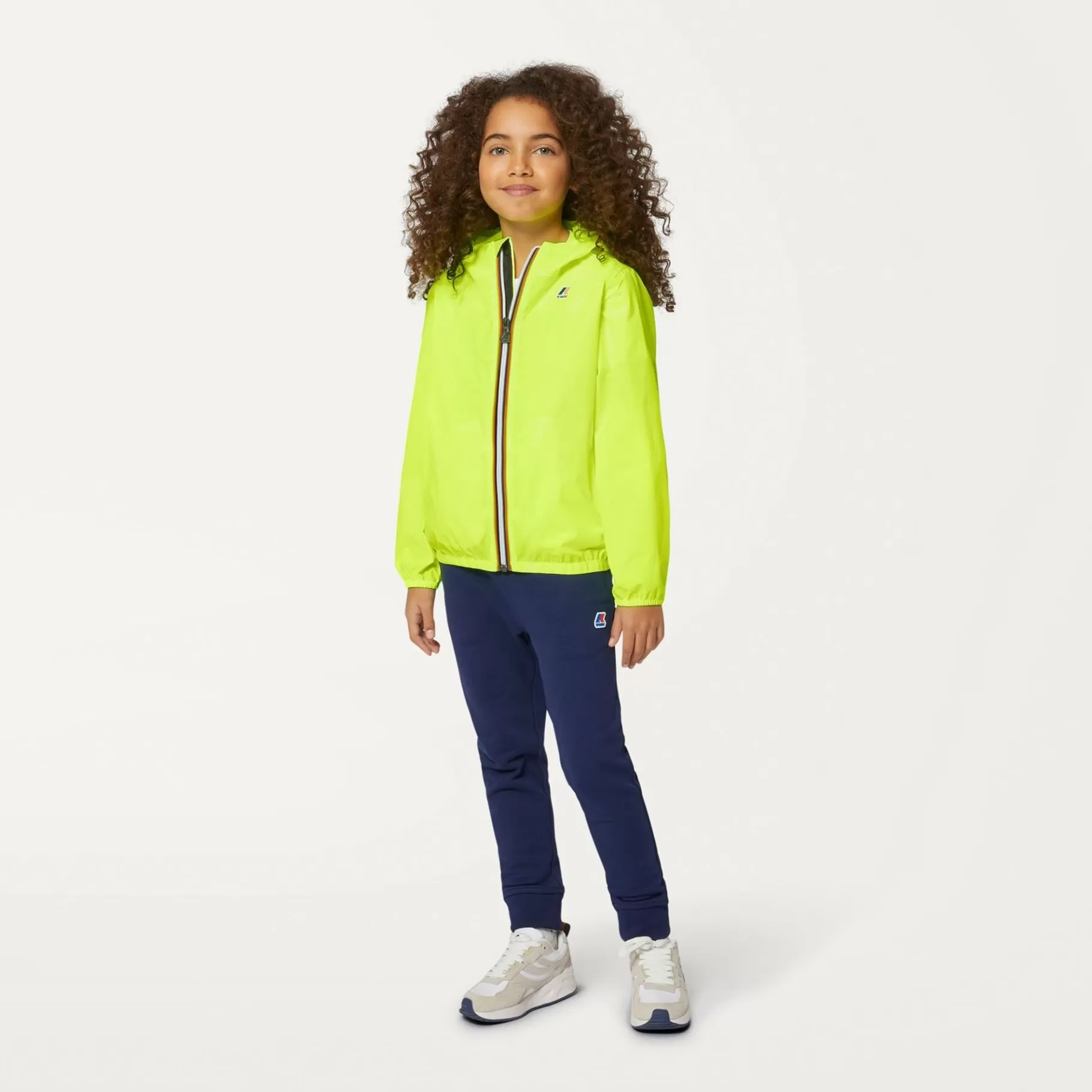 Le Vrai Classic*K-WAY P. Le Vrai 3.0 Claude - Jackets - Mid - Kid Unisex - Yellow Soleil