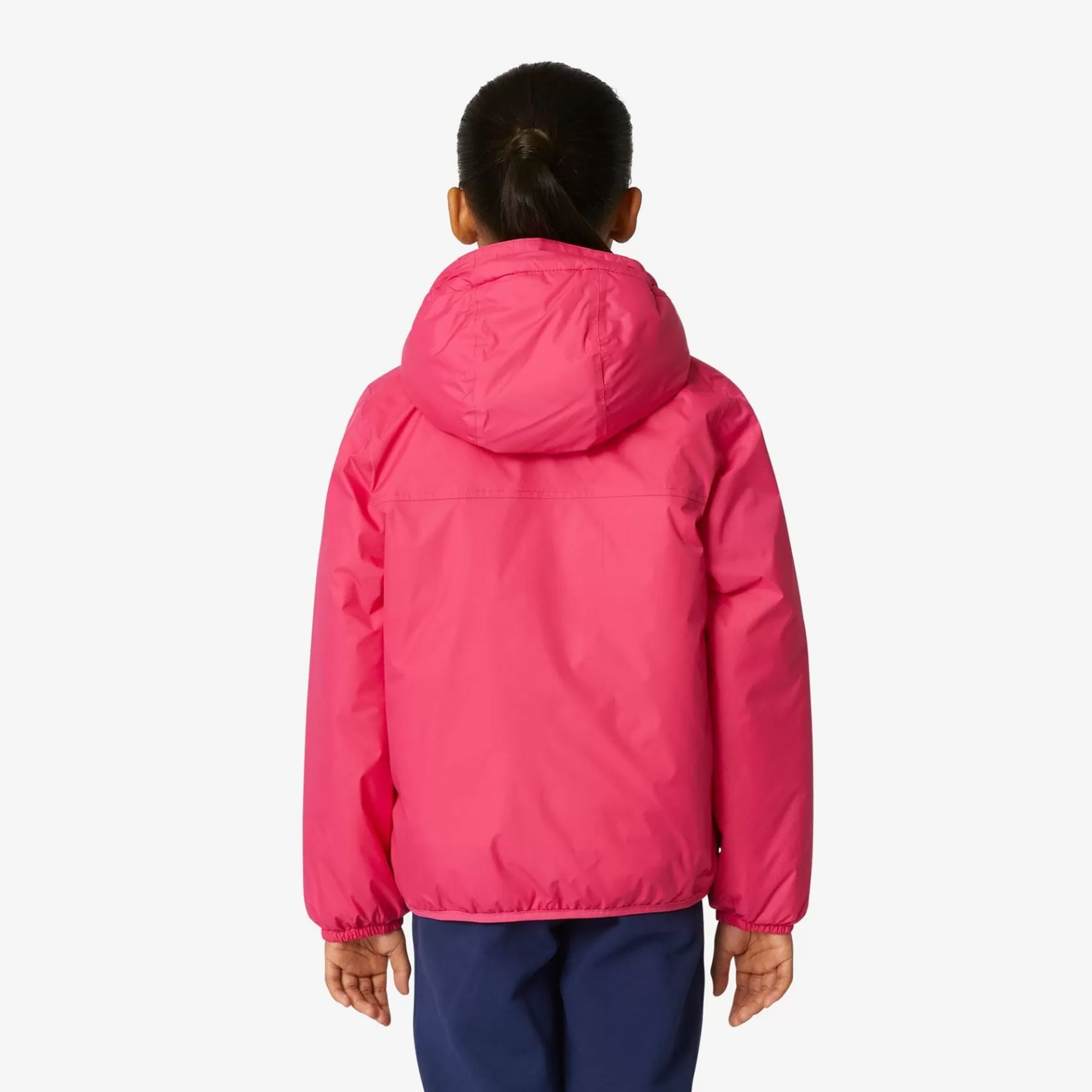 Le Vrai Classic*K-WAY P. Le Vrai 3.0 Claude Orsetto - Jackets - Mid - Kid Unisex - Ecru-Fuchsia Magenta