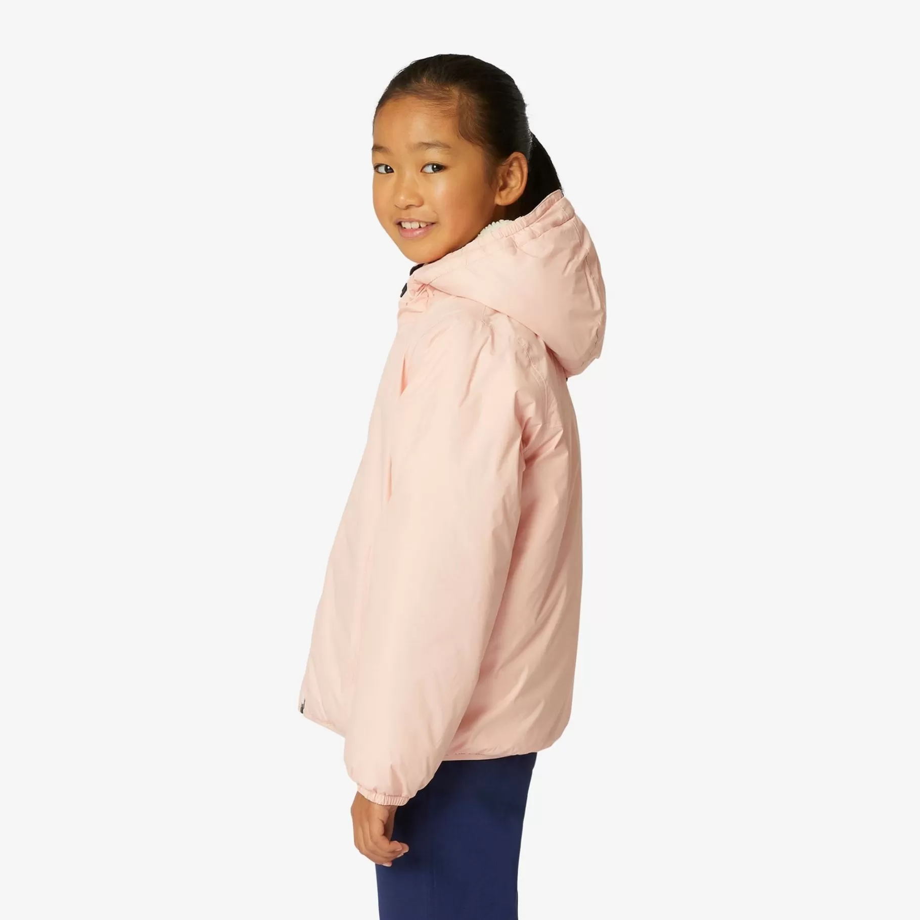 Coats And Long Jackets*K-WAY P. Le Vrai 3.0 Claude Orsetto - Jackets - Mid - Kid Unisex - Ecru-Pink Intense