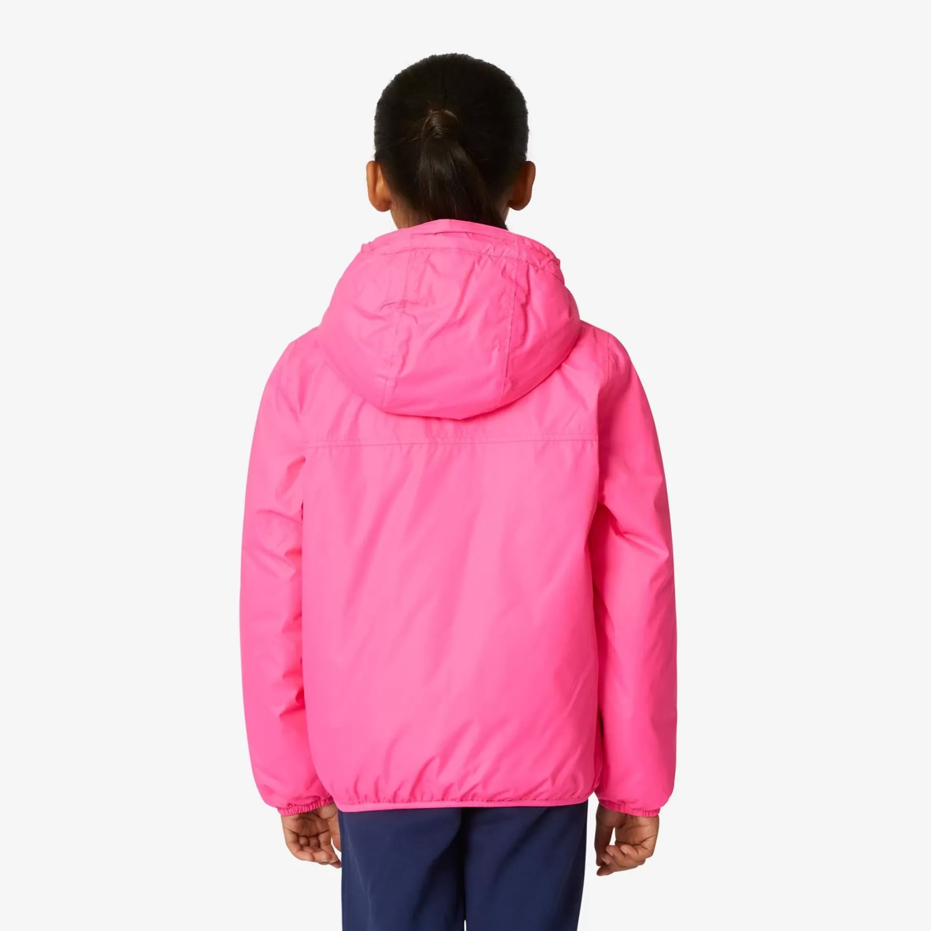 Coats And Long Jackets*K-WAY P. Le Vrai 3.0 Claude Orsetto - Jackets - Mid - Kid Unisex - Ecru-Pink Intense