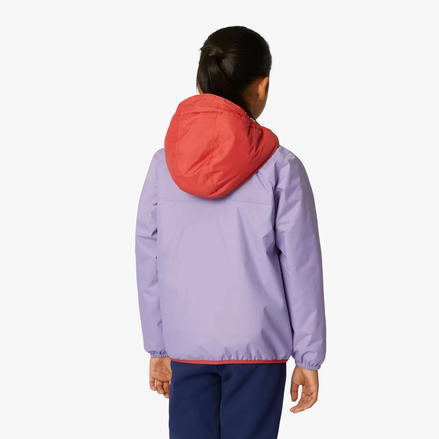 Le Vrai Classic*K-WAY P. Le Vrai 3.0 Claude Orsetto - Jackets - Mid - Kid Unisex - Ecru-Red J-Violet L
