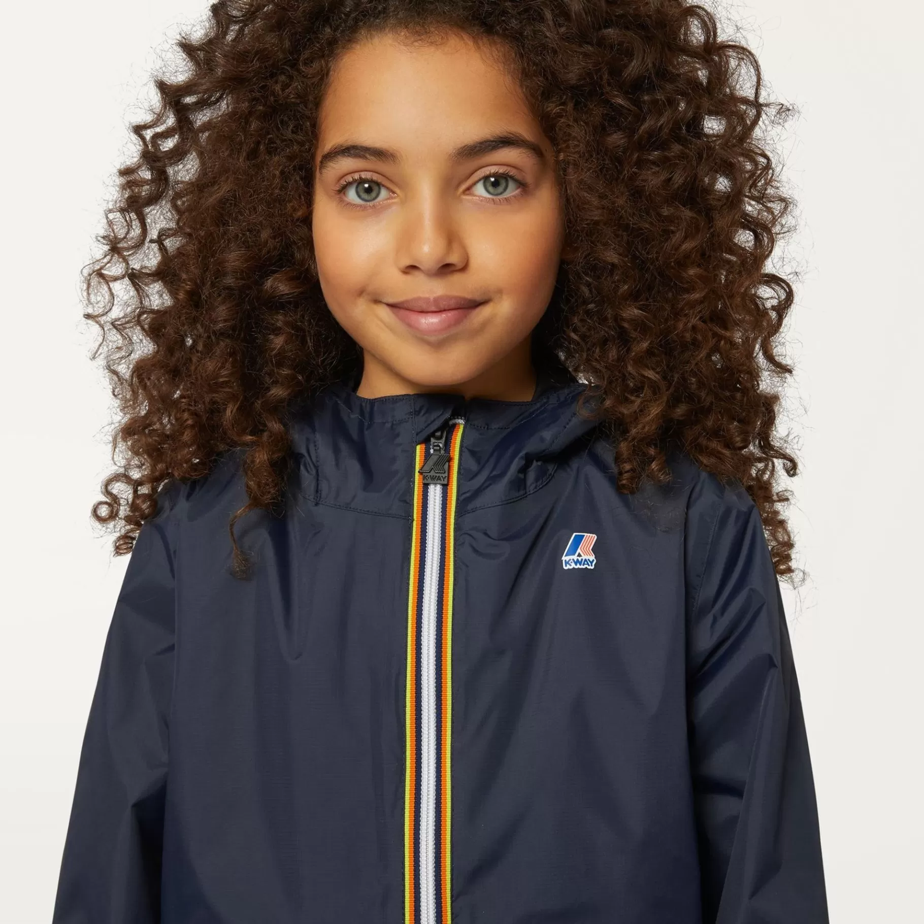 Coats And Long Jackets*K-WAY P. Le Vrai 3.0 Claude Warm - Jackets - Mid - Kid Unisex - Blue Depth