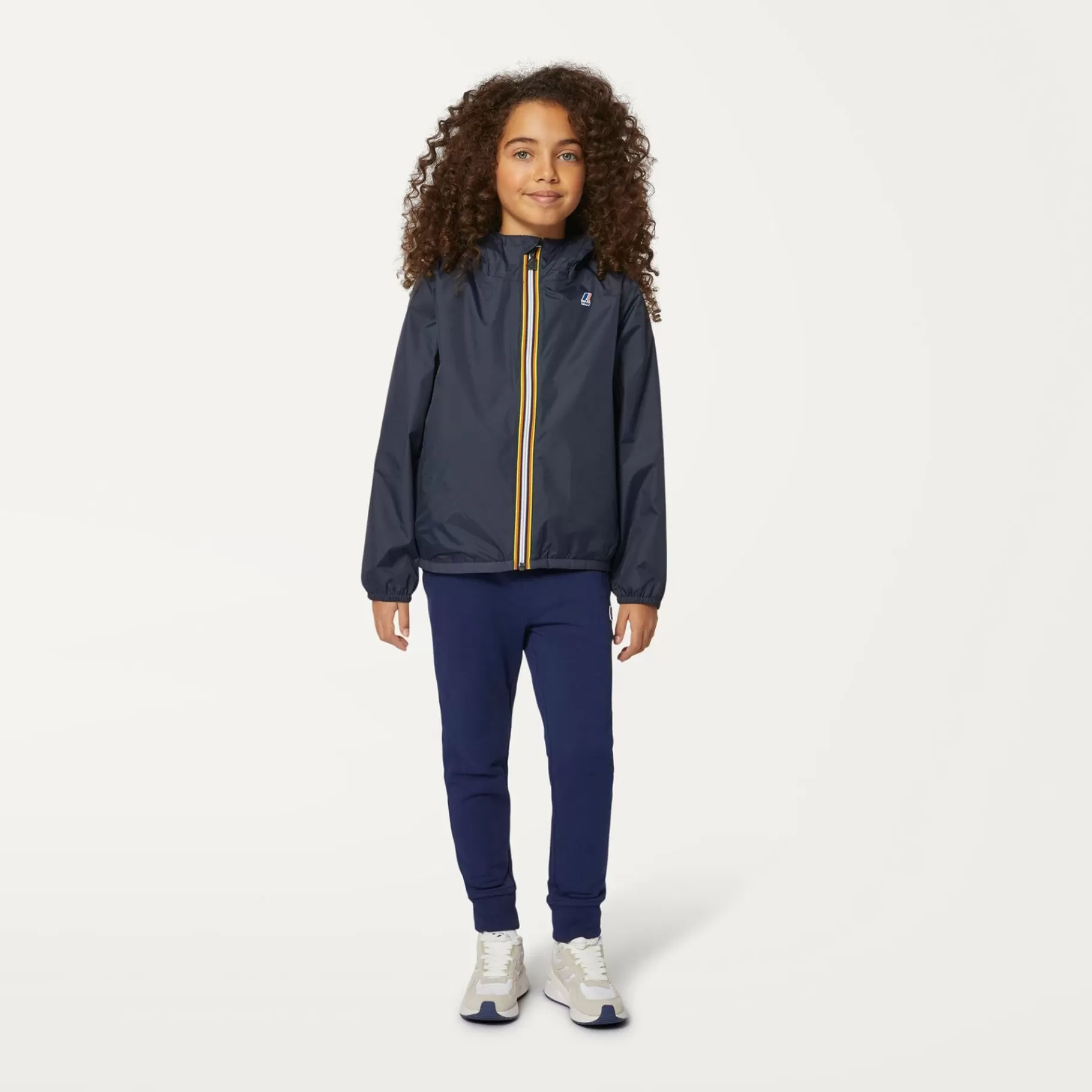 Coats And Long Jackets*K-WAY P. Le Vrai 3.0 Claude Warm - Jackets - Mid - Kid Unisex - Blue Depth