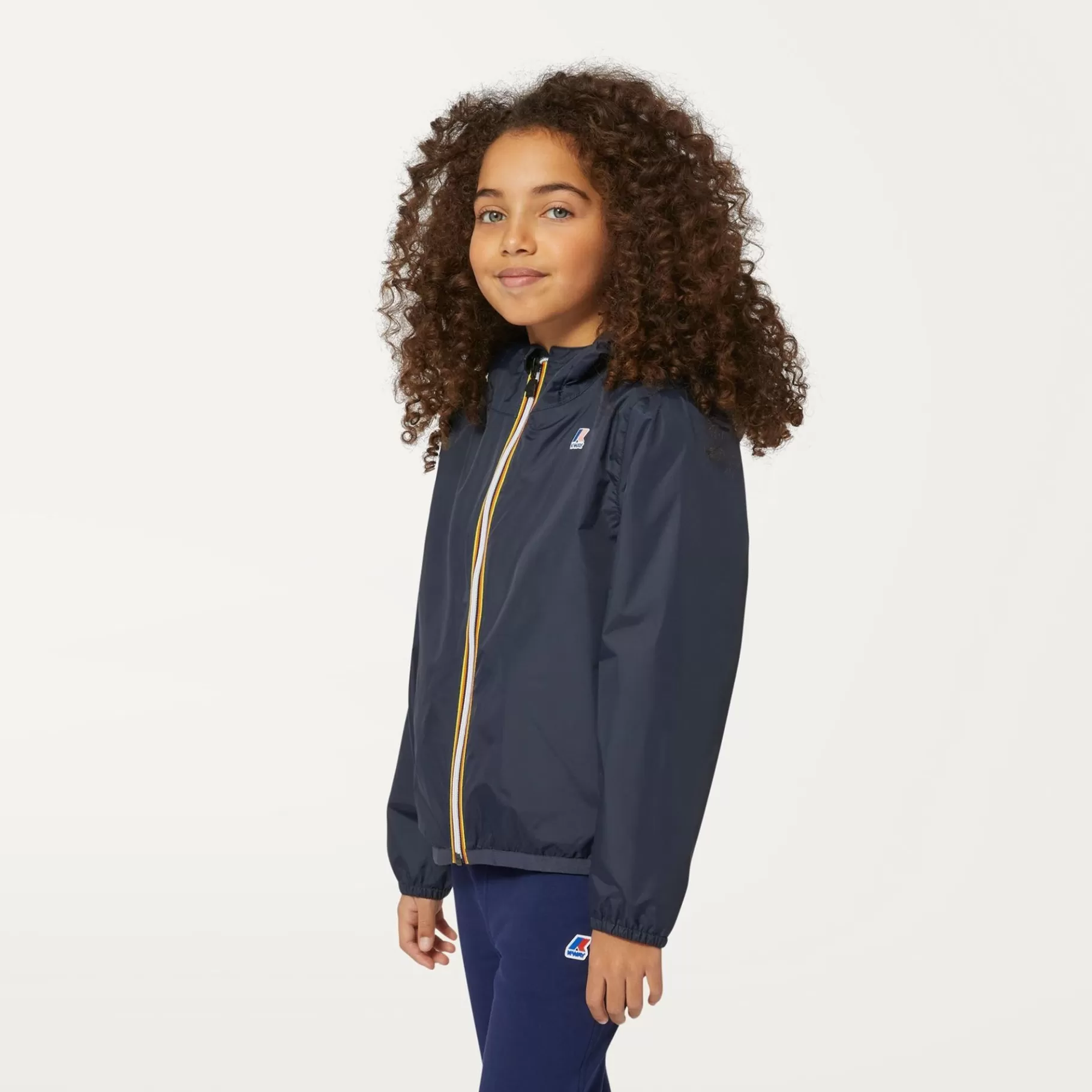 Coats And Long Jackets*K-WAY P. Le Vrai 3.0 Claude Warm - Jackets - Mid - Kid Unisex - Blue Depth