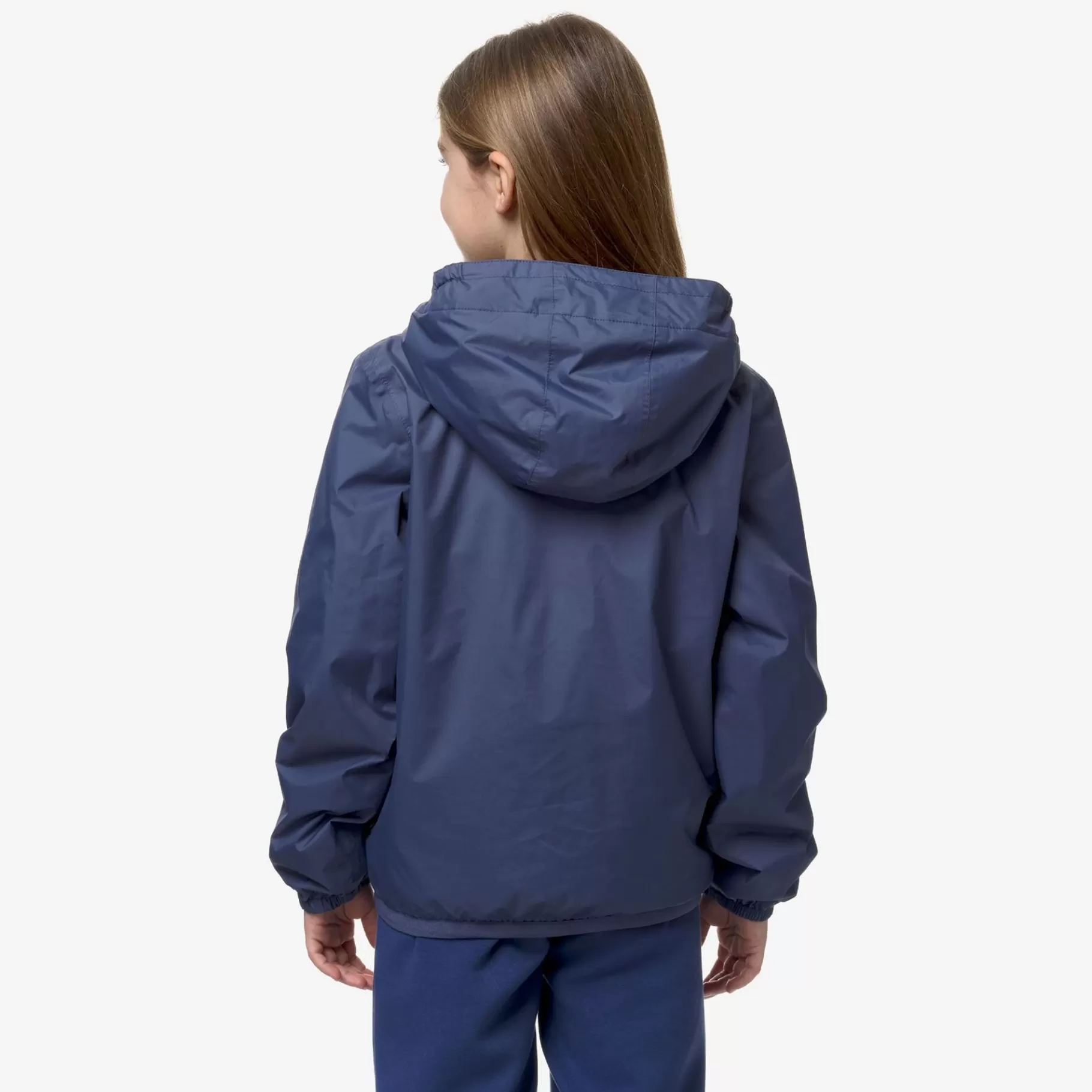 Coats And Long Jackets*K-WAY P. Le Vrai 3.0 Claude Warm - Jackets - Mid - Kid Unisex - Blue Indigo