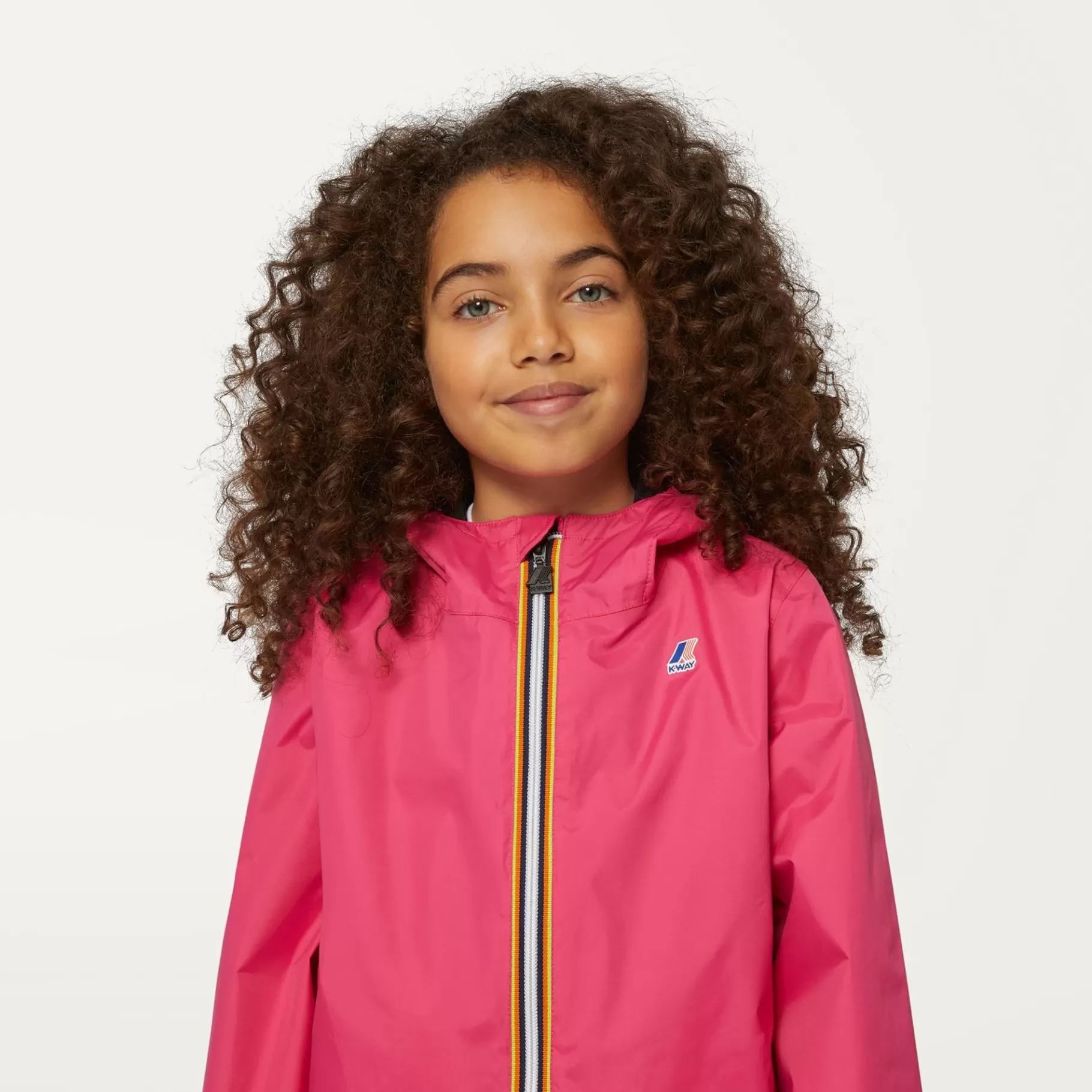 Coats And Long Jackets*K-WAY P. Le Vrai 3.0 Claude Warm - Jackets - Mid - Kid Unisex - Fuchsia Magenta