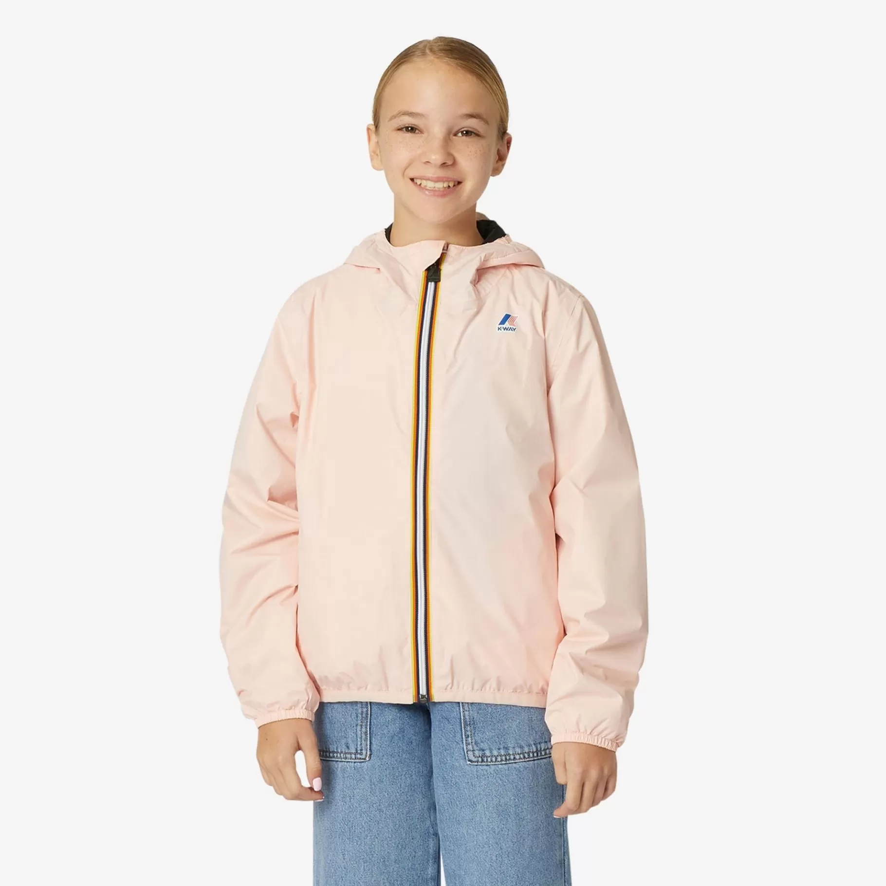 Coats And Long Jackets*K-WAY P. Le Vrai 3.0 Claude Warm - Jackets - Mid - Kid Unisex - Pink Dafne