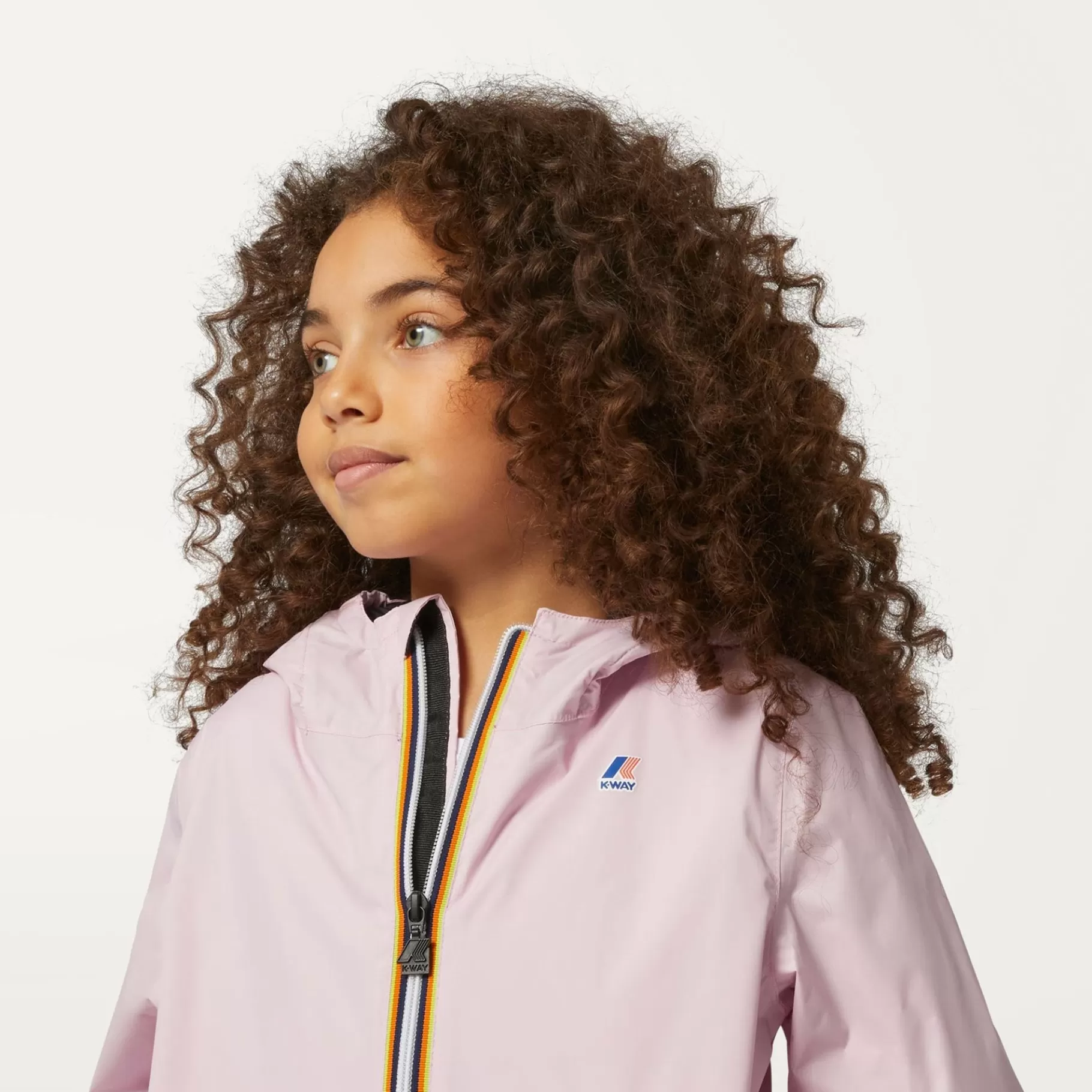 Coats And Long Jackets*K-WAY P. Le Vrai 3.0 Claude Warm - Jackets - Mid - Kid Unisex - Pink Lavender