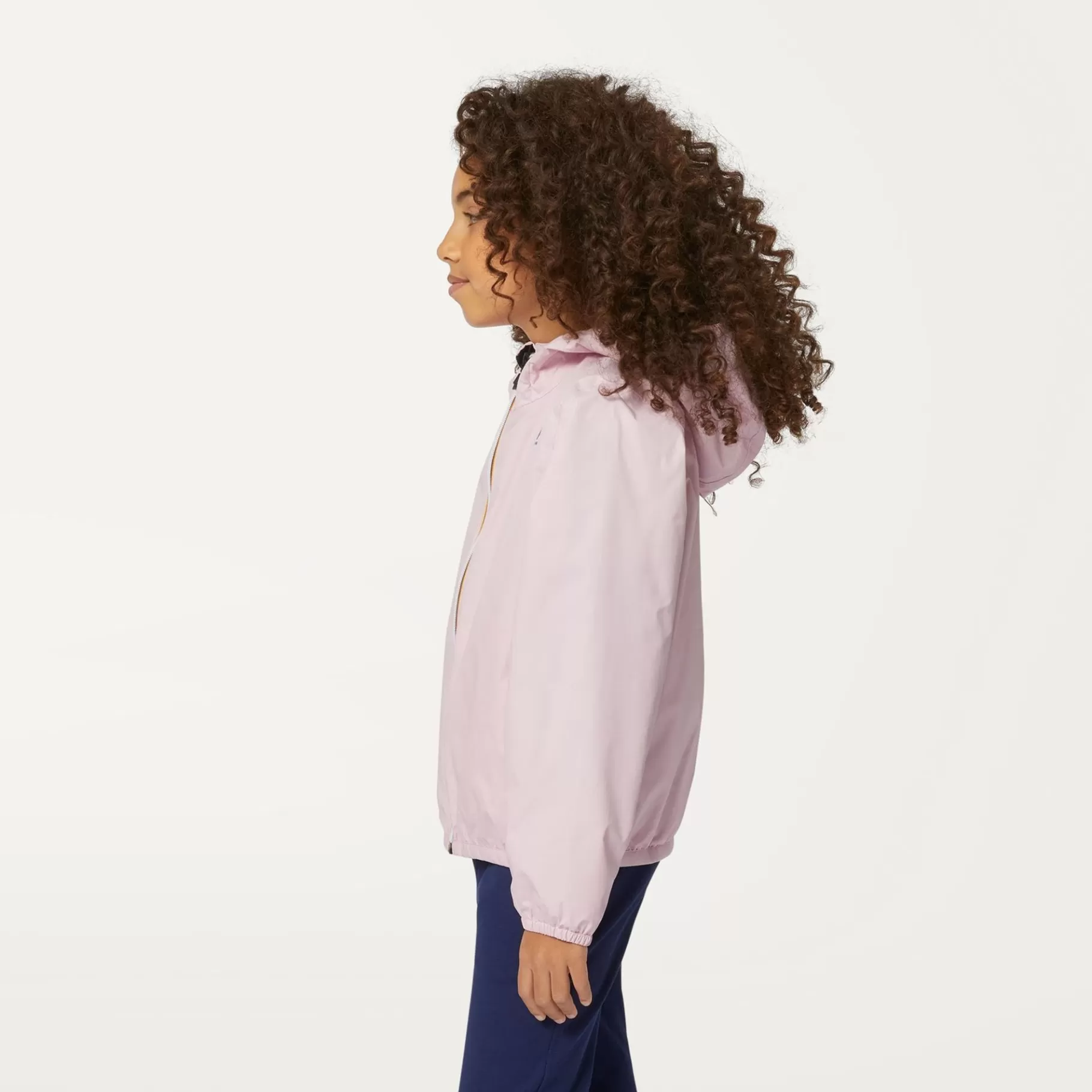 Coats And Long Jackets*K-WAY P. Le Vrai 3.0 Claude Warm - Jackets - Mid - Kid Unisex - Pink Lavender