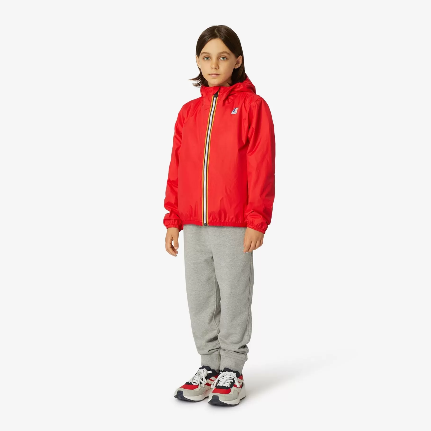 Coats And Long Jackets*K-WAY P. Le Vrai 3.0 Claude Warm - Jackets - Mid - Kid Unisex - Red