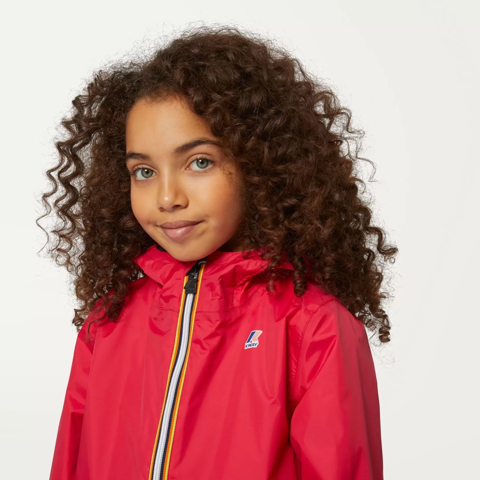 Coats And Long Jackets*K-WAY P. Le Vrai 3.0 Claude Warm - Jackets - Mid - Kid Unisex - Red Berry