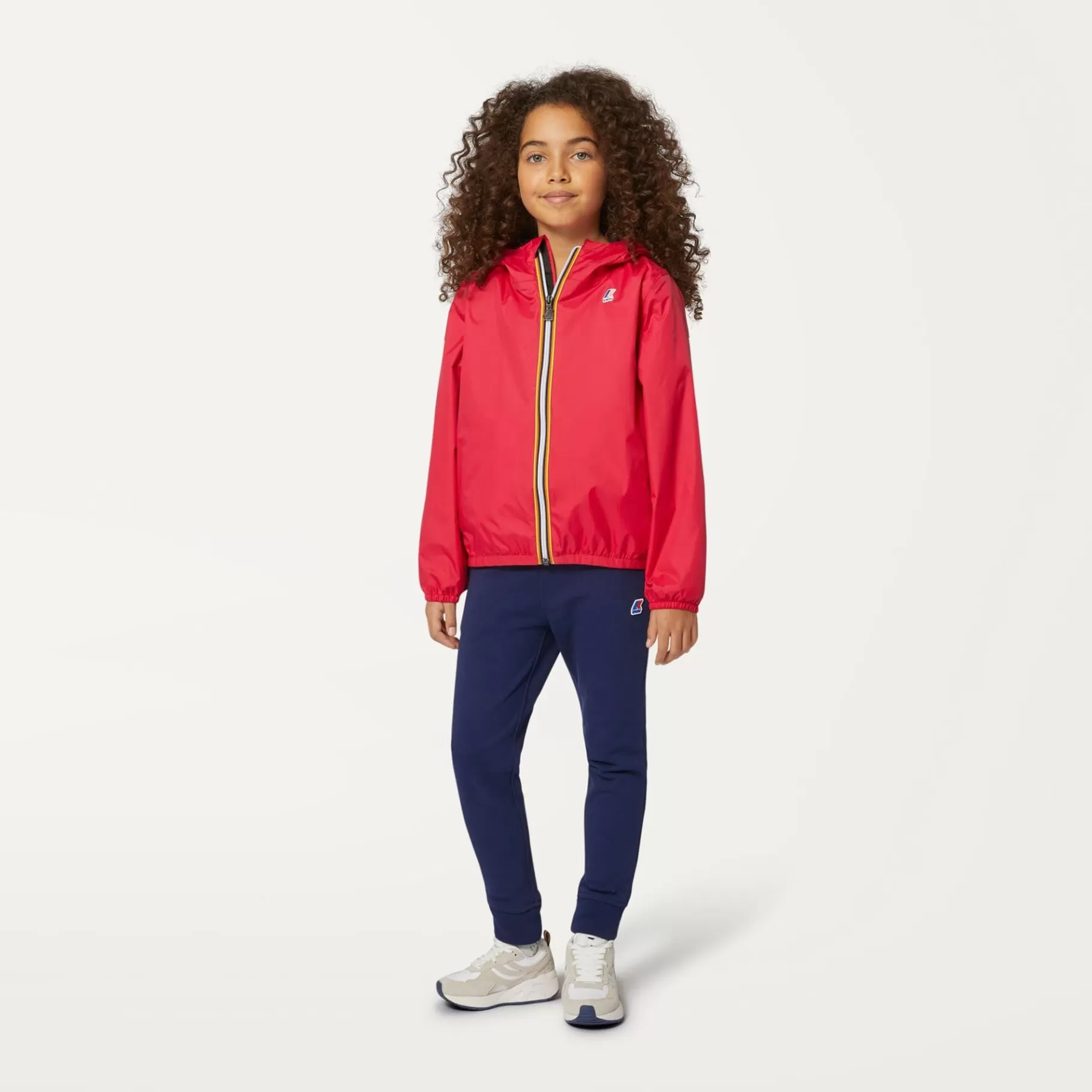Coats And Long Jackets*K-WAY P. Le Vrai 3.0 Claude Warm - Jackets - Mid - Kid Unisex - Red Berry