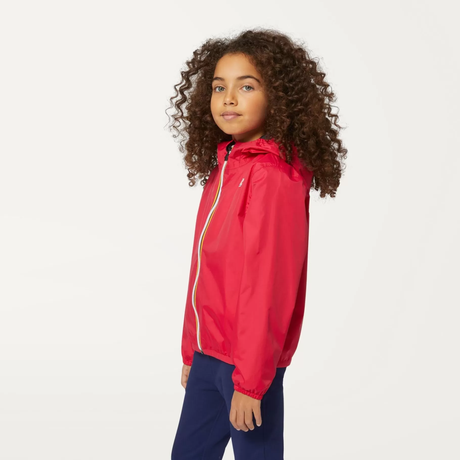 Coats And Long Jackets*K-WAY P. Le Vrai 3.0 Claude Warm - Jackets - Mid - Kid Unisex - Red Berry