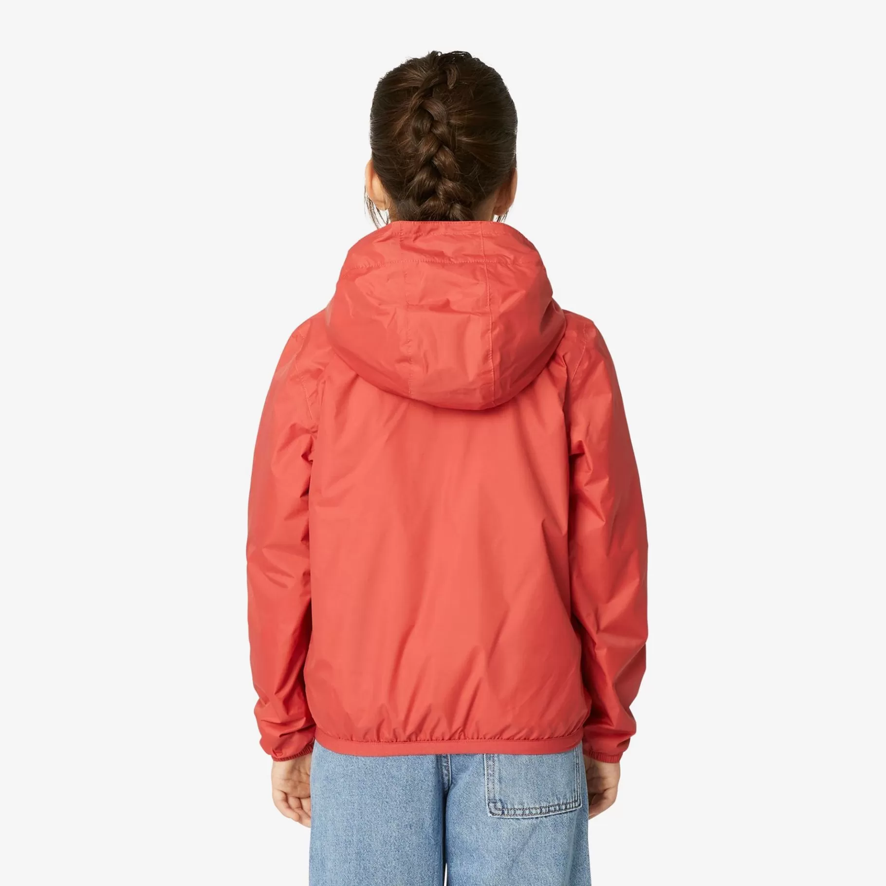 Coats And Long Jackets*K-WAY P. Le Vrai 3.0 Claude Warm - Jackets - Mid - Kid Unisex - Red Jasper