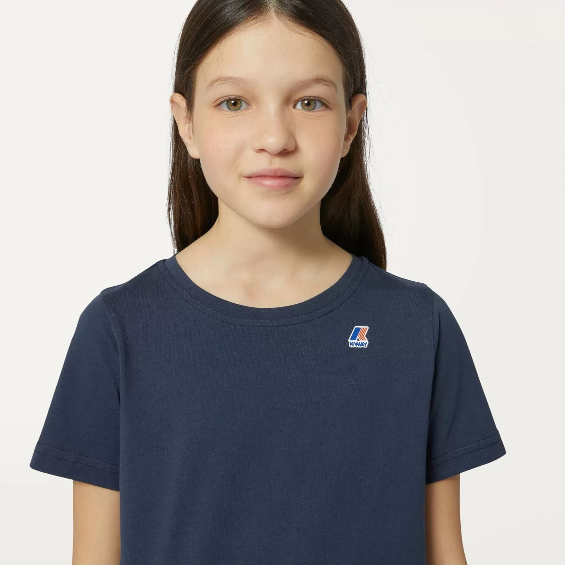 T-Shirt*K-WAY P. Le Vrai 3.0 Edouard - T-Shirtstop - T-Shirt - Kid Unisex - Blue Depth