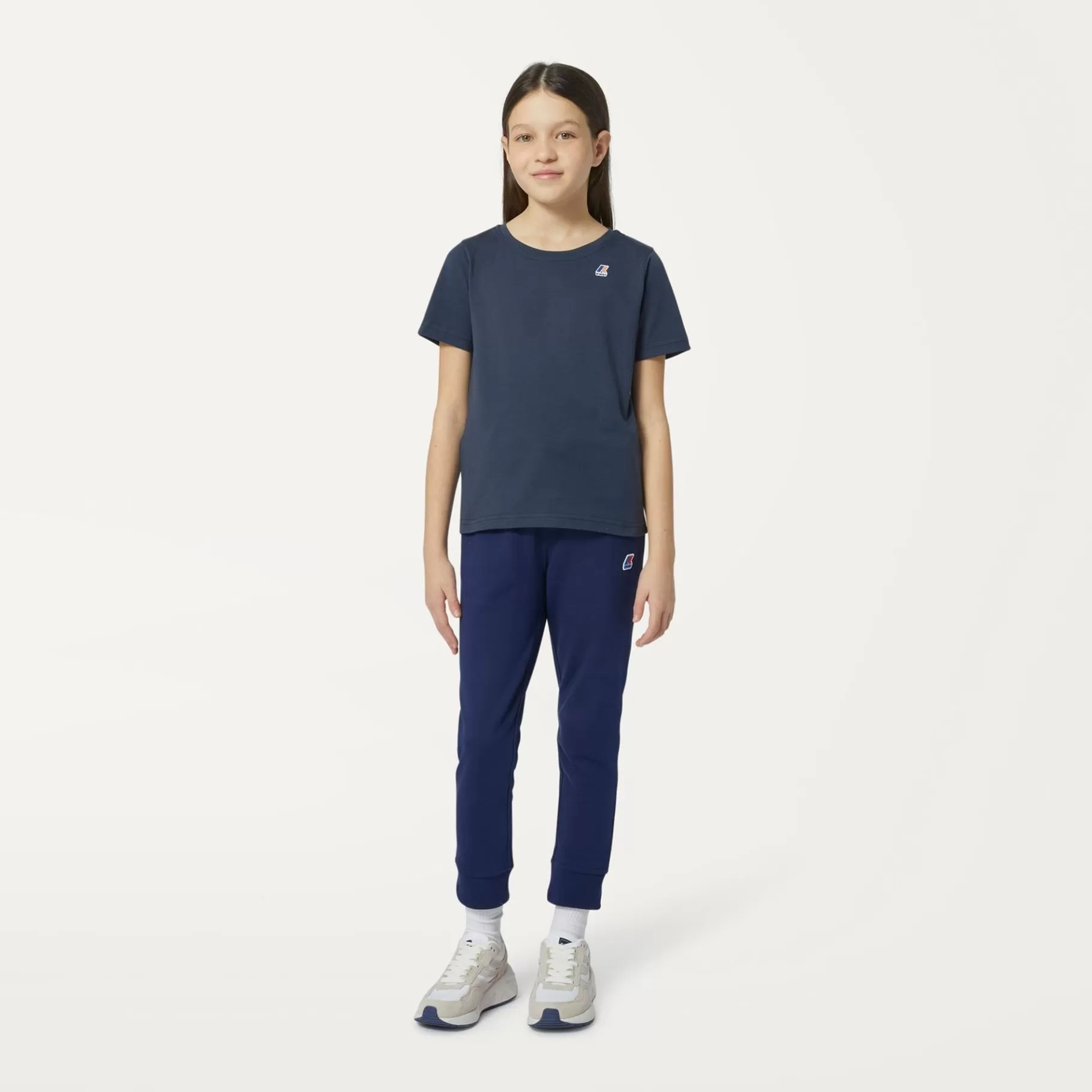 T-Shirt*K-WAY P. Le Vrai 3.0 Edouard - T-Shirtstop - T-Shirt - Kid Unisex - Blue Depth
