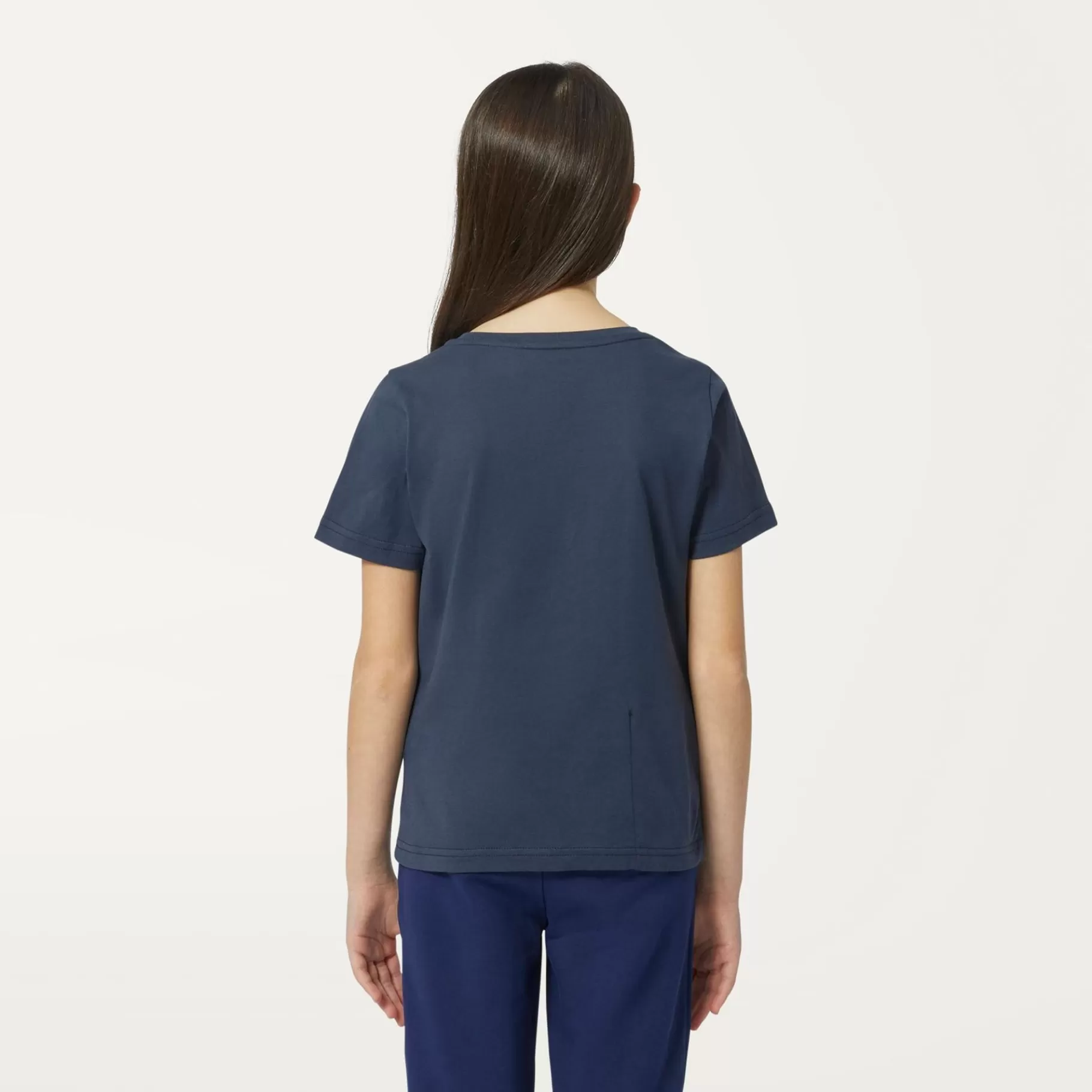 T-Shirt*K-WAY P. Le Vrai 3.0 Edouard - T-Shirtstop - T-Shirt - Kid Unisex - Blue Depth