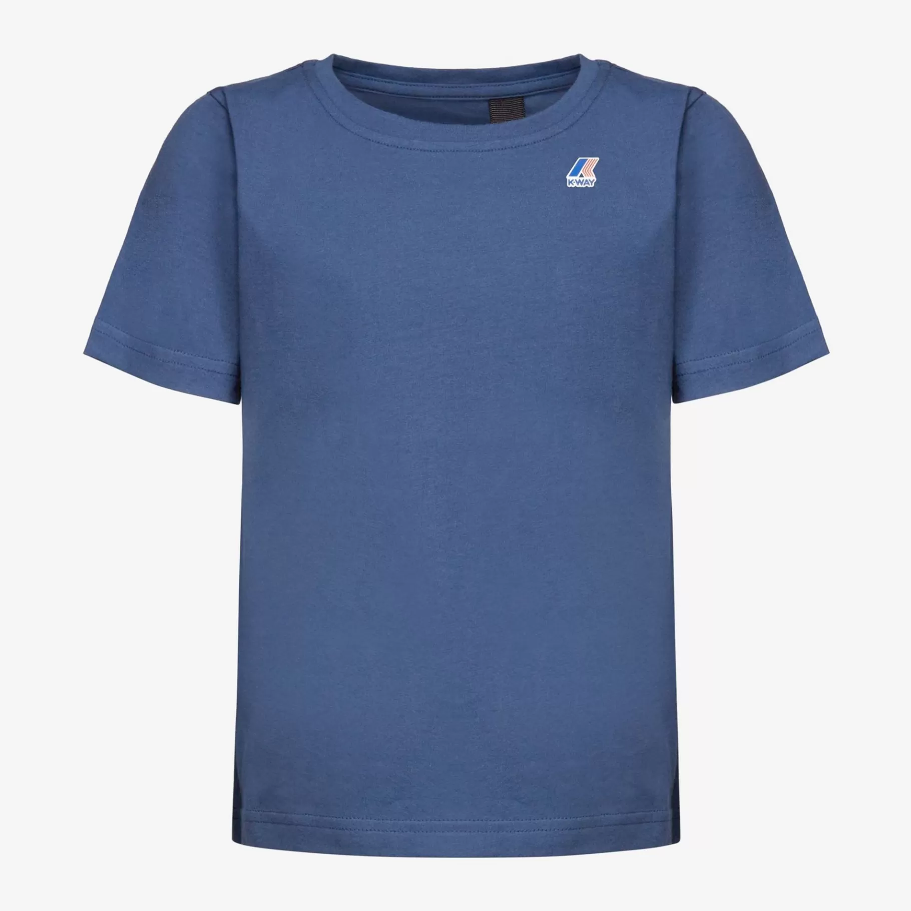 T-Shirt*K-WAY P. Le Vrai 3.0 Edouard - T-Shirtstop - T-Shirt - Kid Unisex - Blue Indigo