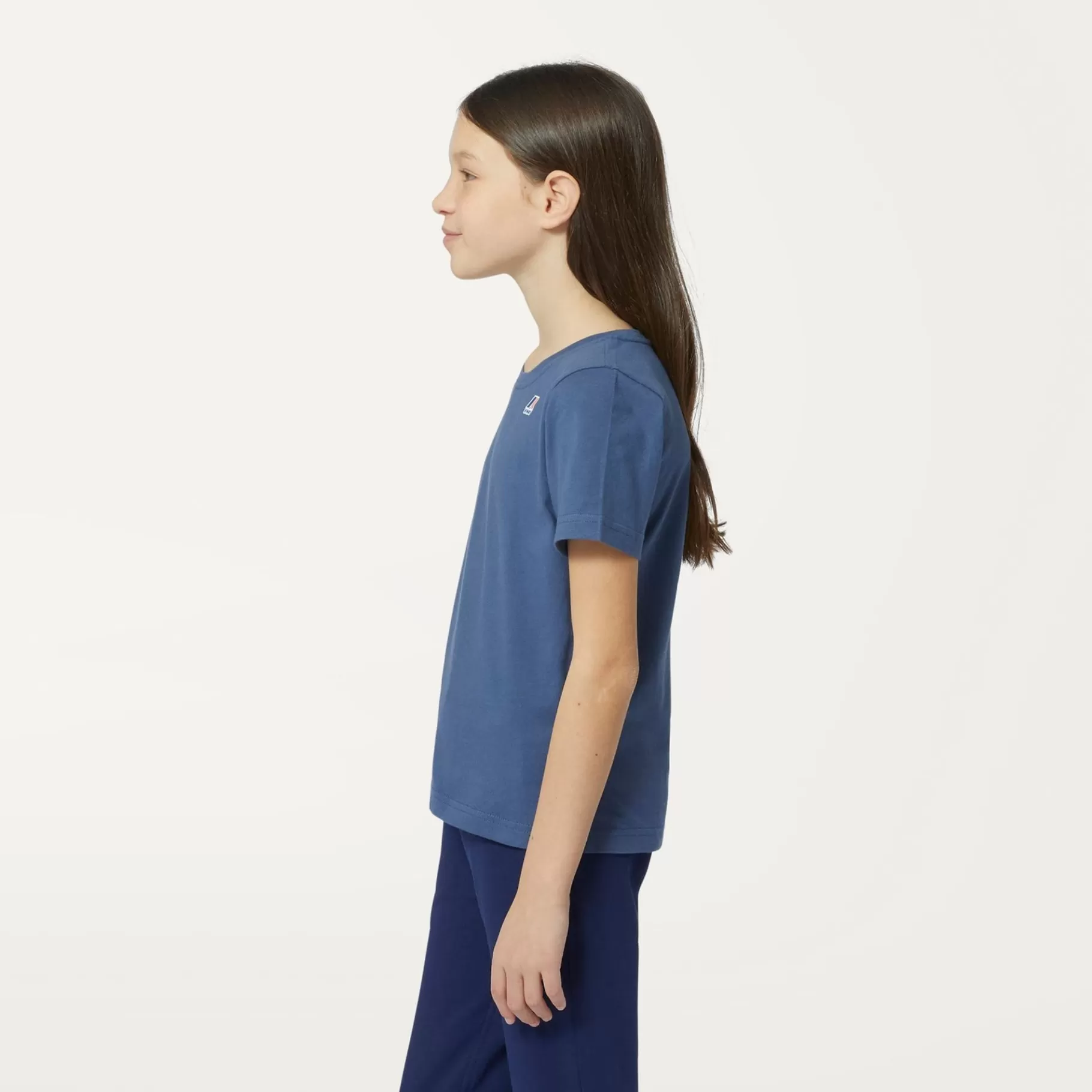 T-Shirt*K-WAY P. Le Vrai 3.0 Edouard - T-Shirtstop - T-Shirt - Kid Unisex - Blue Indigo