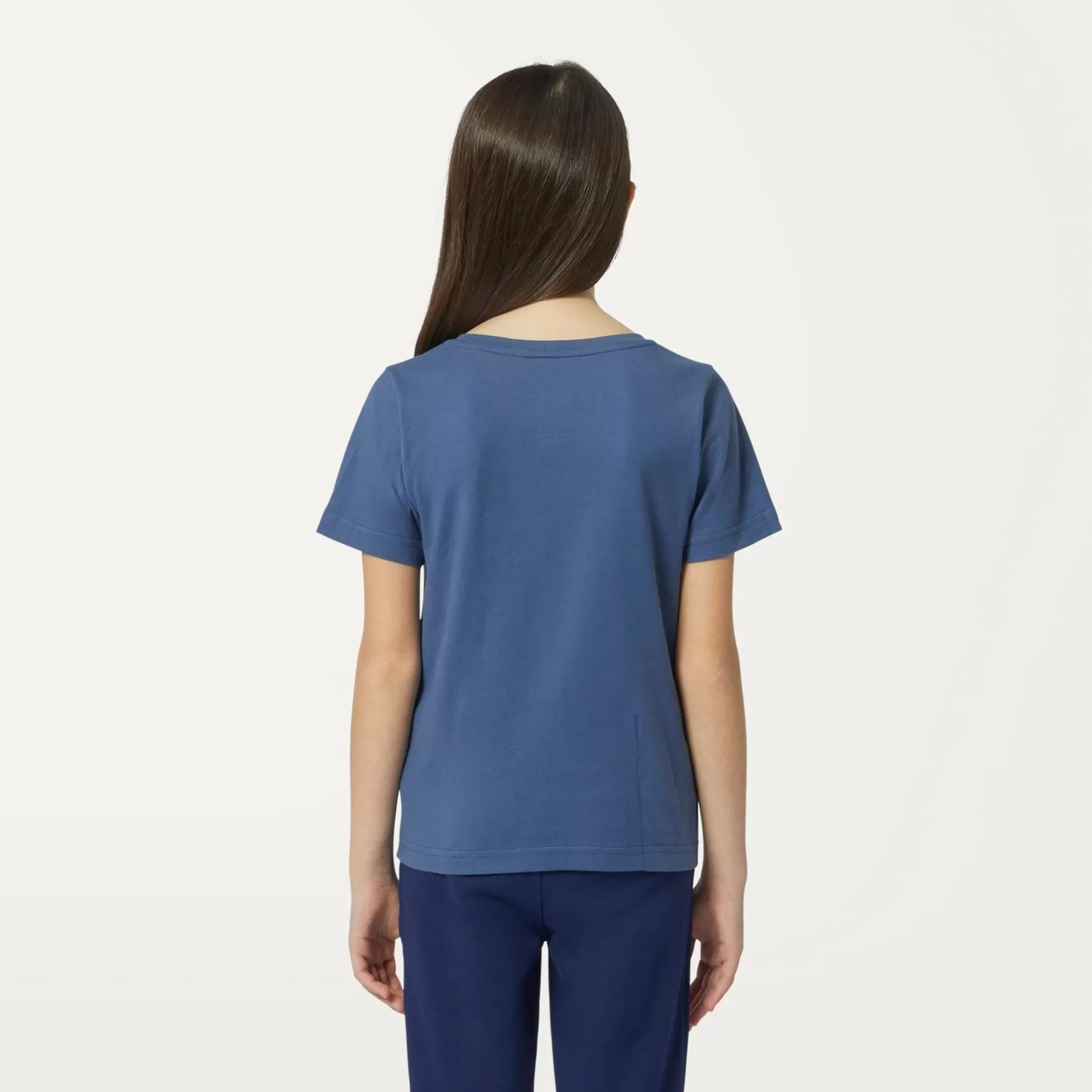 T-Shirt*K-WAY P. Le Vrai 3.0 Edouard - T-Shirtstop - T-Shirt - Kid Unisex - Blue Indigo