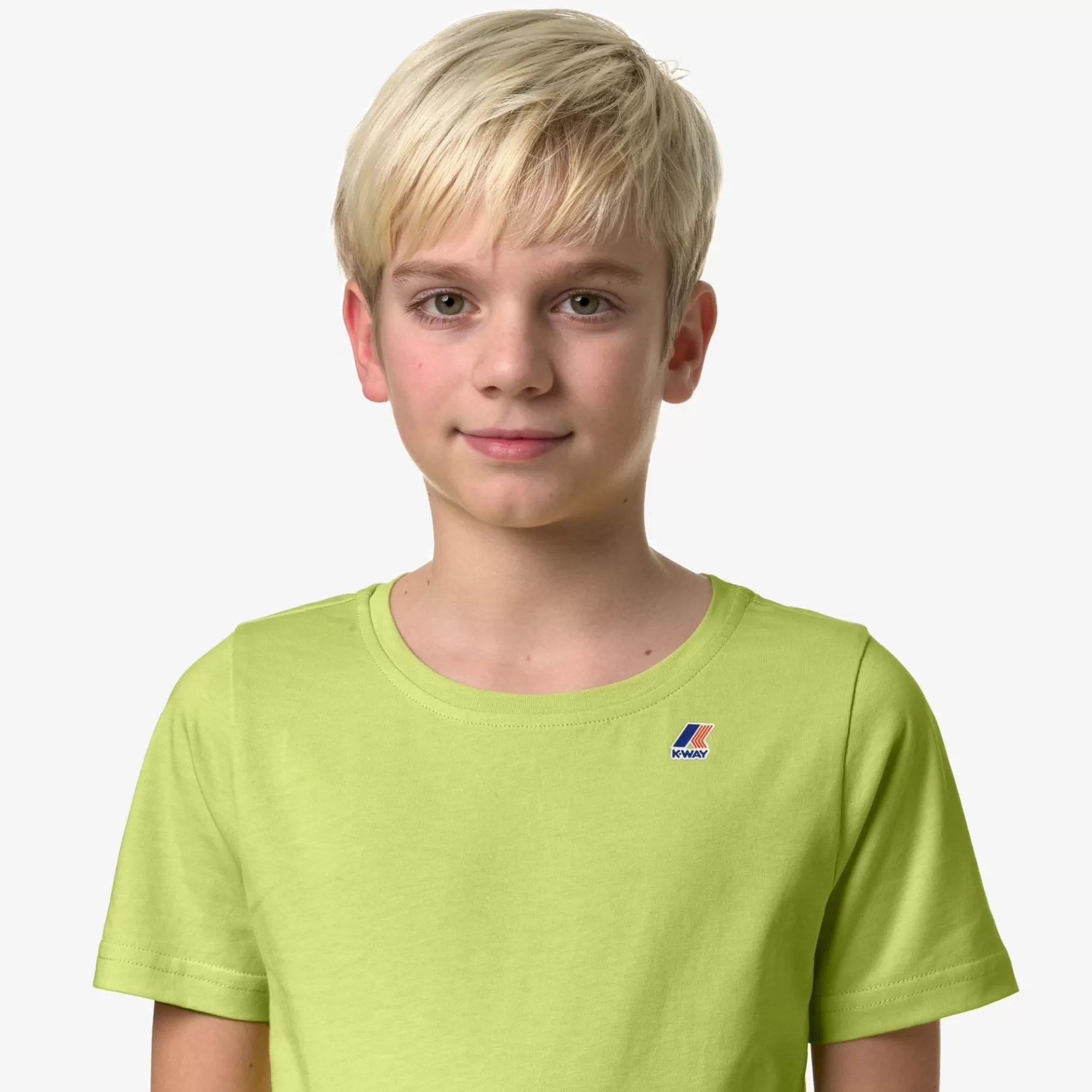T-Shirt*K-WAY P. Le Vrai 3.0 Edouard - T-Shirtstop - T-Shirt - Kid Unisex - Green Celery