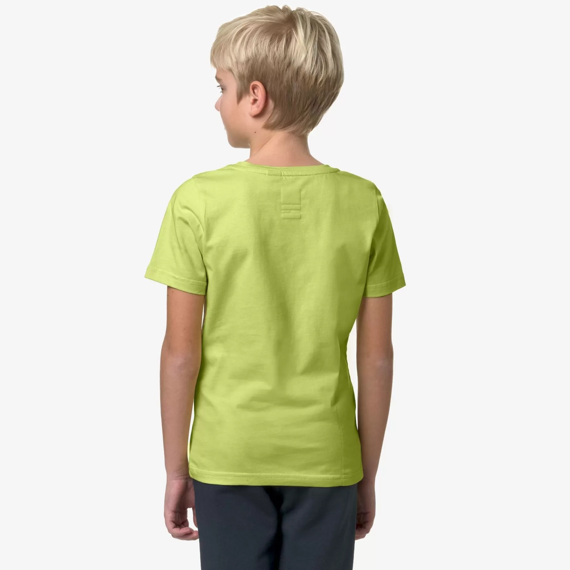 T-Shirt*K-WAY P. Le Vrai 3.0 Edouard - T-Shirtstop - T-Shirt - Kid Unisex - Green Celery