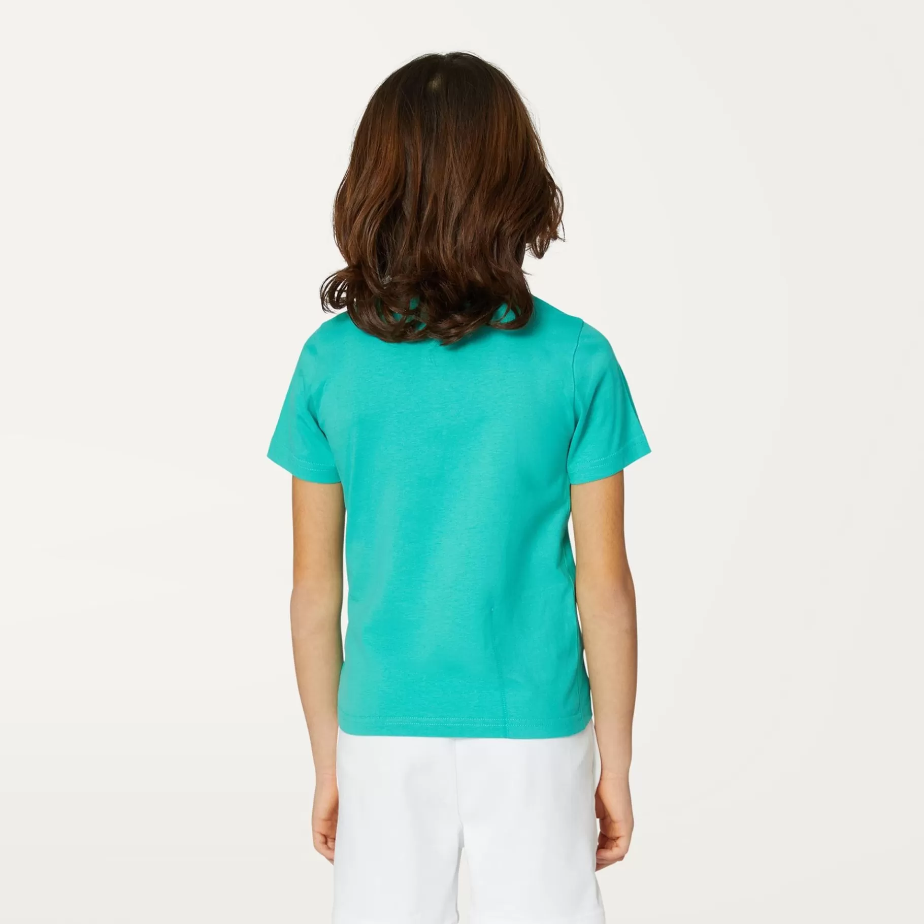 T-Shirt*K-WAY P. Le Vrai 3.0 Edouard - T-Shirtstop - T-Shirt - Kid Unisex - Green Marine
