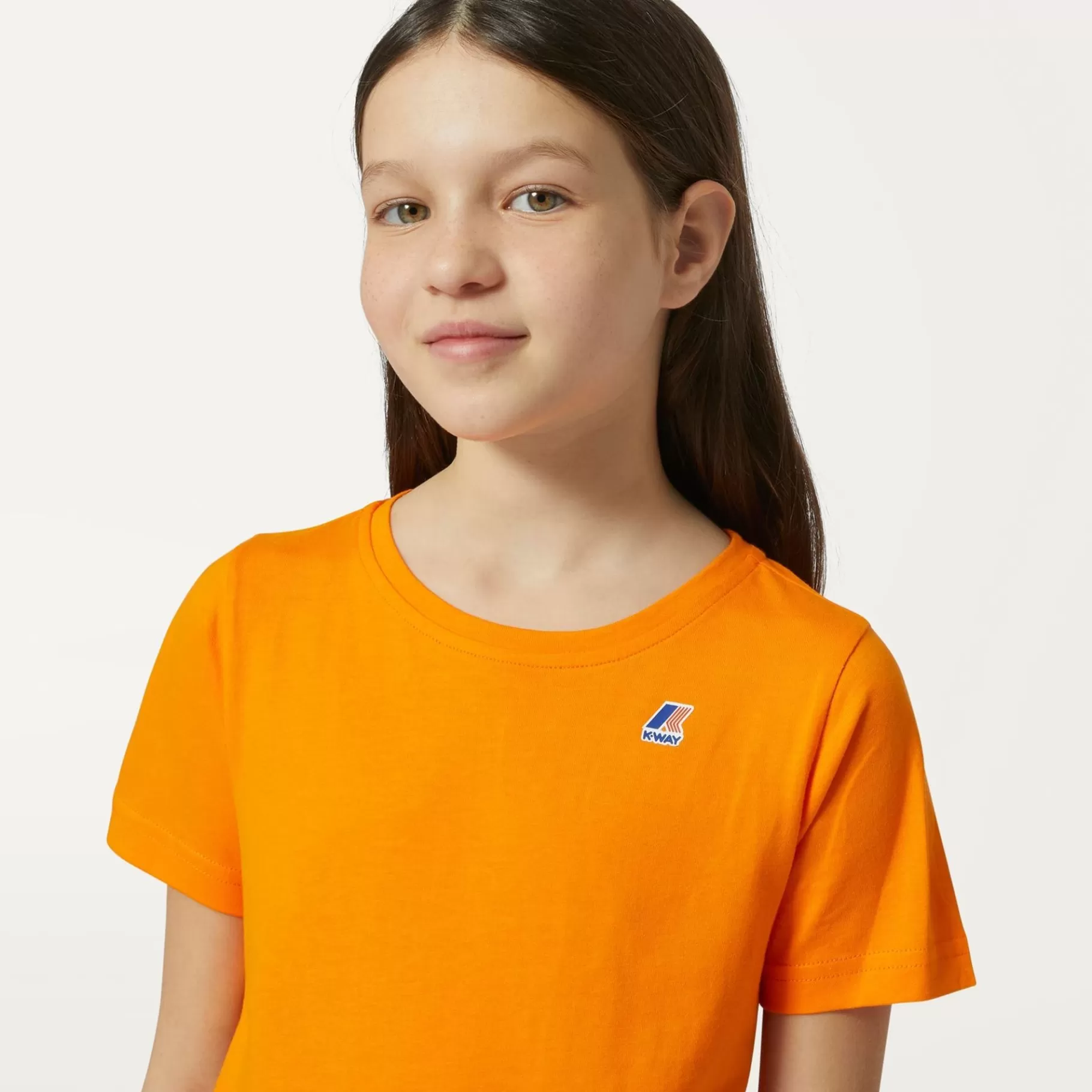 T-Shirt*K-WAY P. Le Vrai 3.0 Edouard - T-Shirtstop - T-Shirt - Kid Unisex - Orange