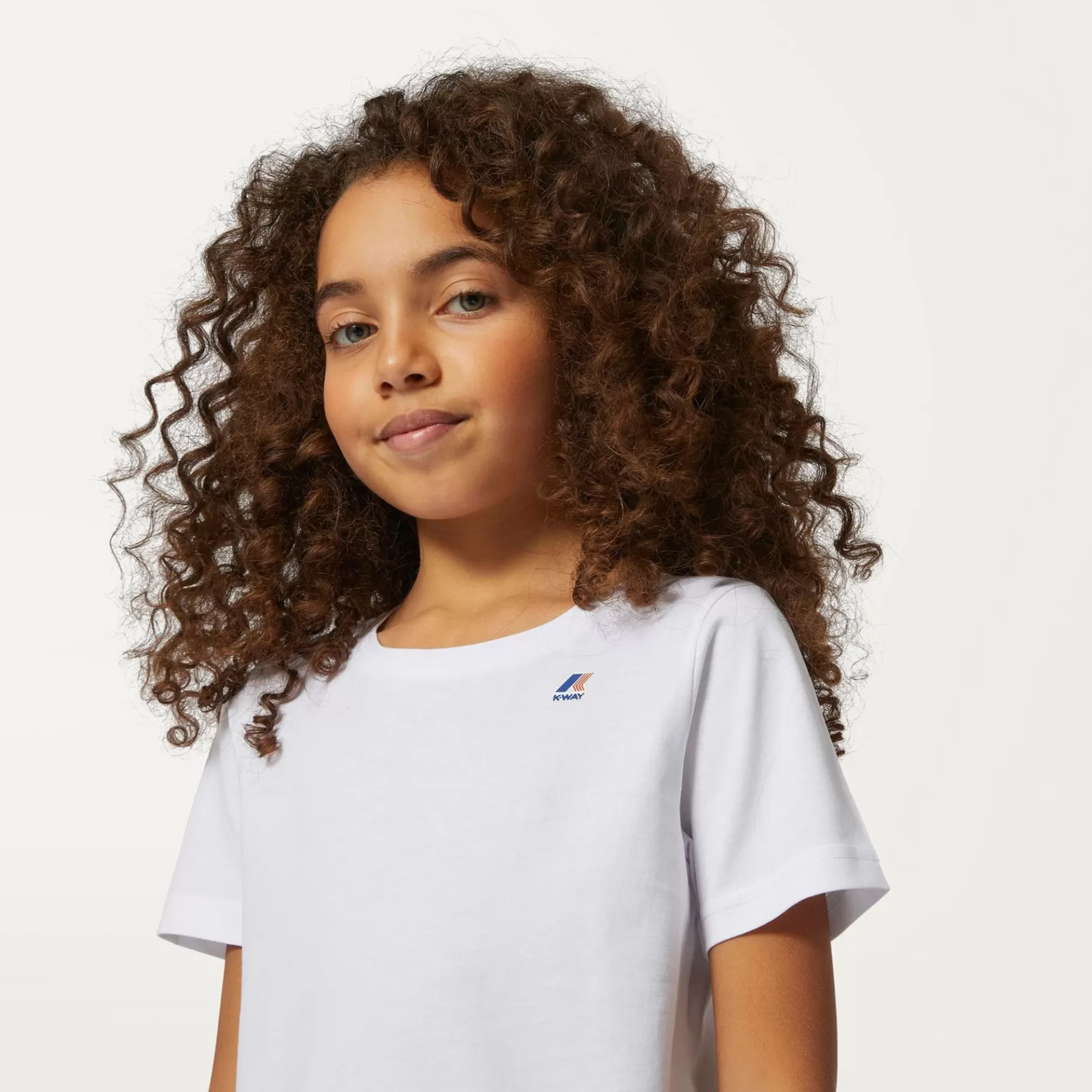 T-Shirt*K-WAY P. Le Vrai 3.0 Edouard - T-Shirtstop - T-Shirt - Kid Unisex - White