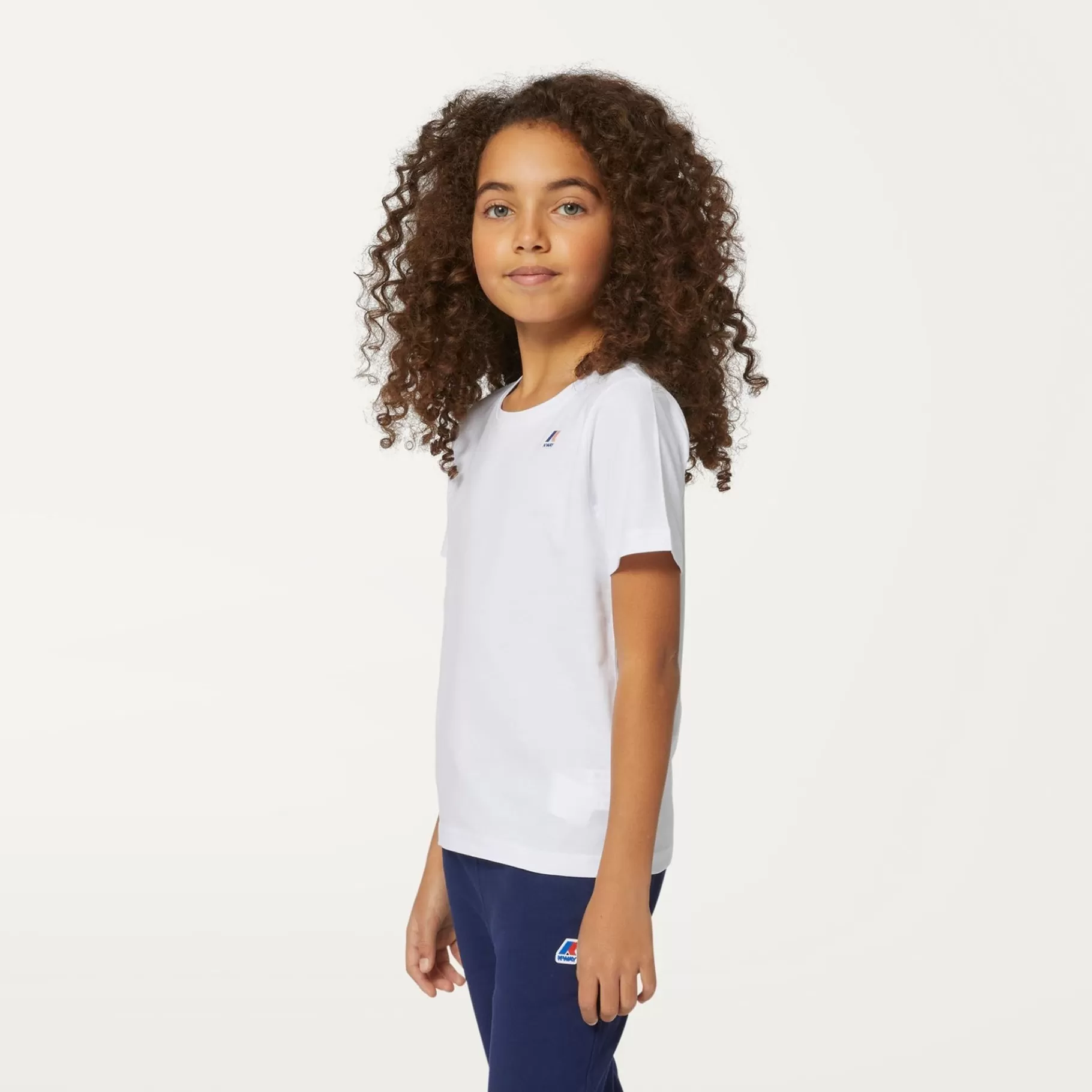 T-Shirt*K-WAY P. Le Vrai 3.0 Edouard - T-Shirtstop - T-Shirt - Kid Unisex - White