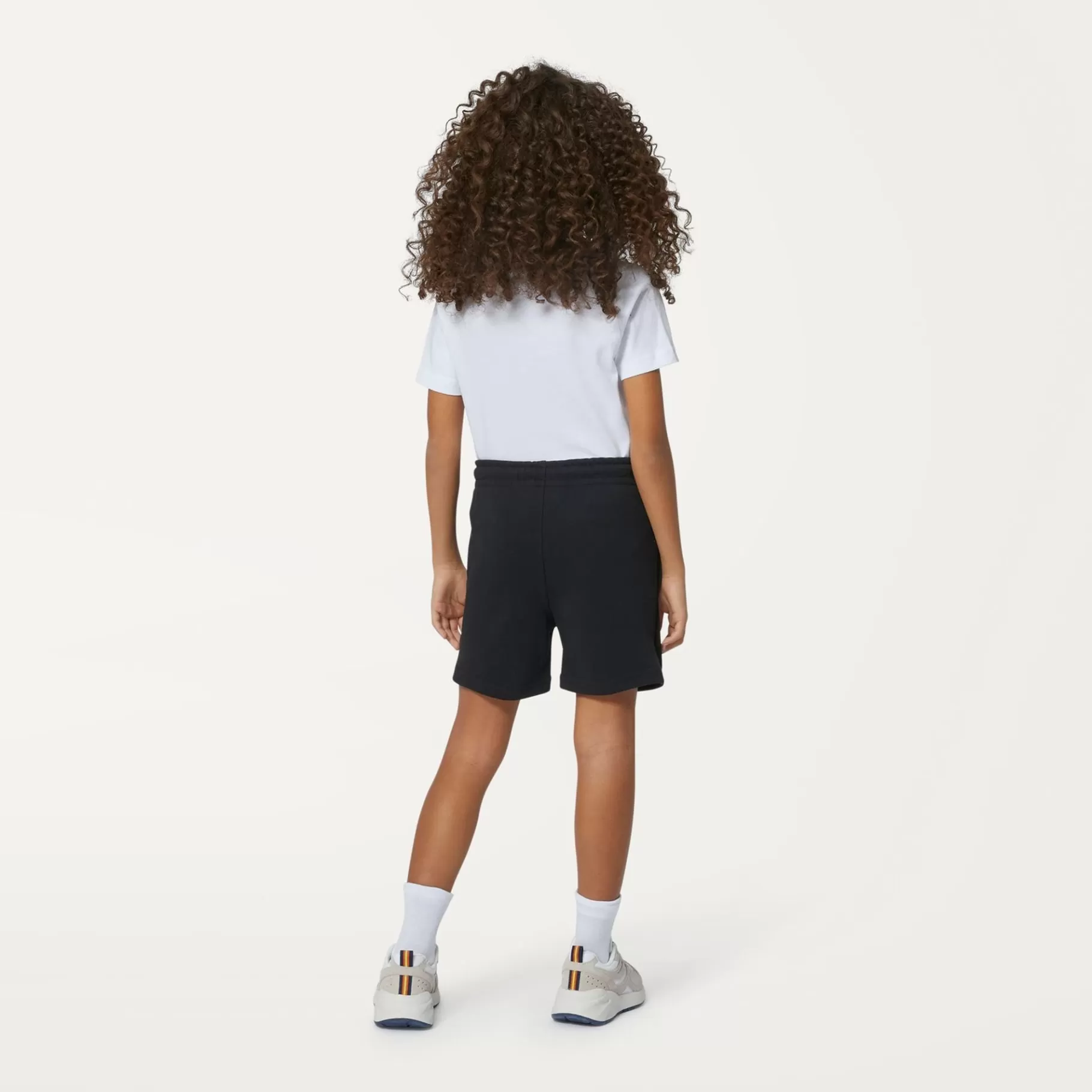 Shorts*K-WAY P. Le Vrai Dorian Poly Cotton - Shorts - Sportshorts - Kid Unisex - Black Pure