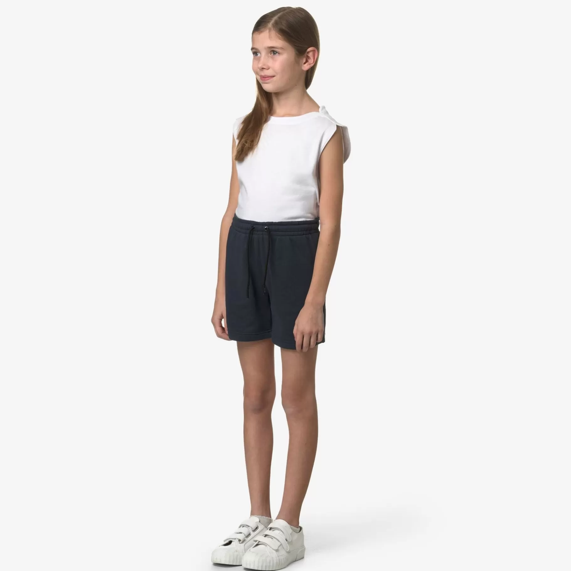 Shorts*K-WAY P. Le Vrai Dorian Poly Cotton - Shorts - Sportshorts - Kid Unisex - Blue Depth