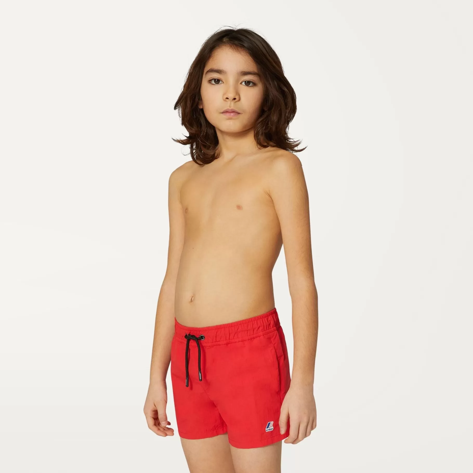 Swimwear*K-WAY P. Le Vrai Olivier - Bathing Suits - Swimming Trunk - Boy - Red