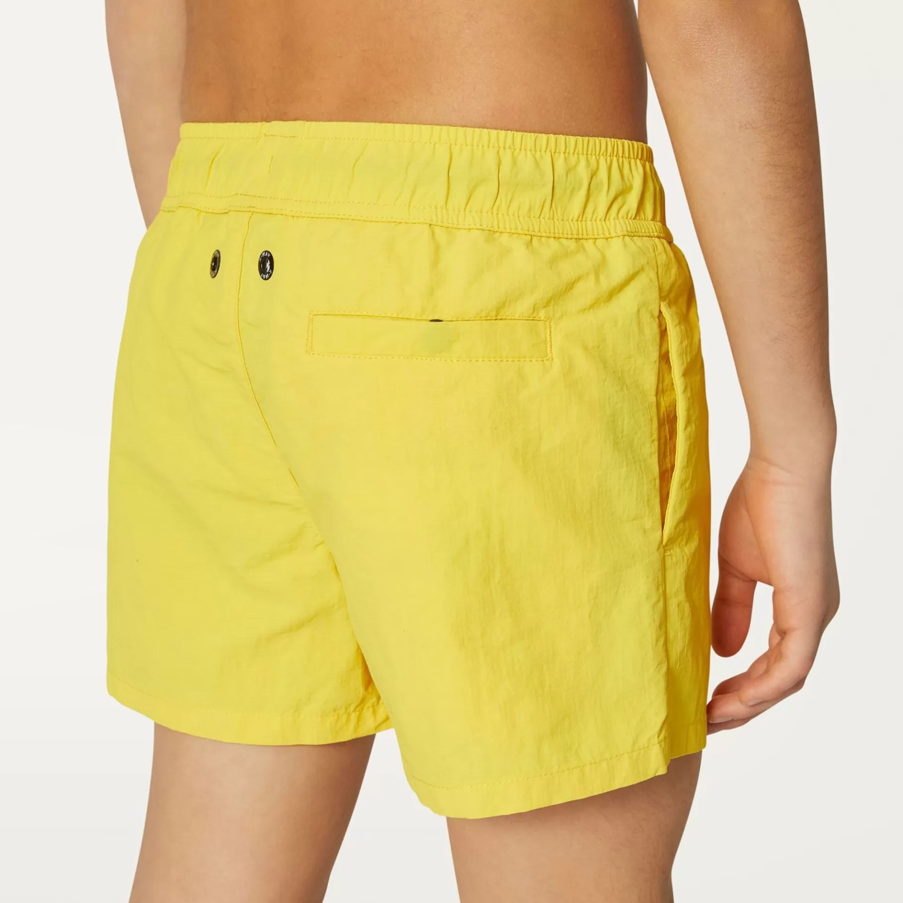 Swimwear*K-WAY P. Le Vrai Olivier - Bathing Suits - Swimming Trunk - Boy - Yellow Dk