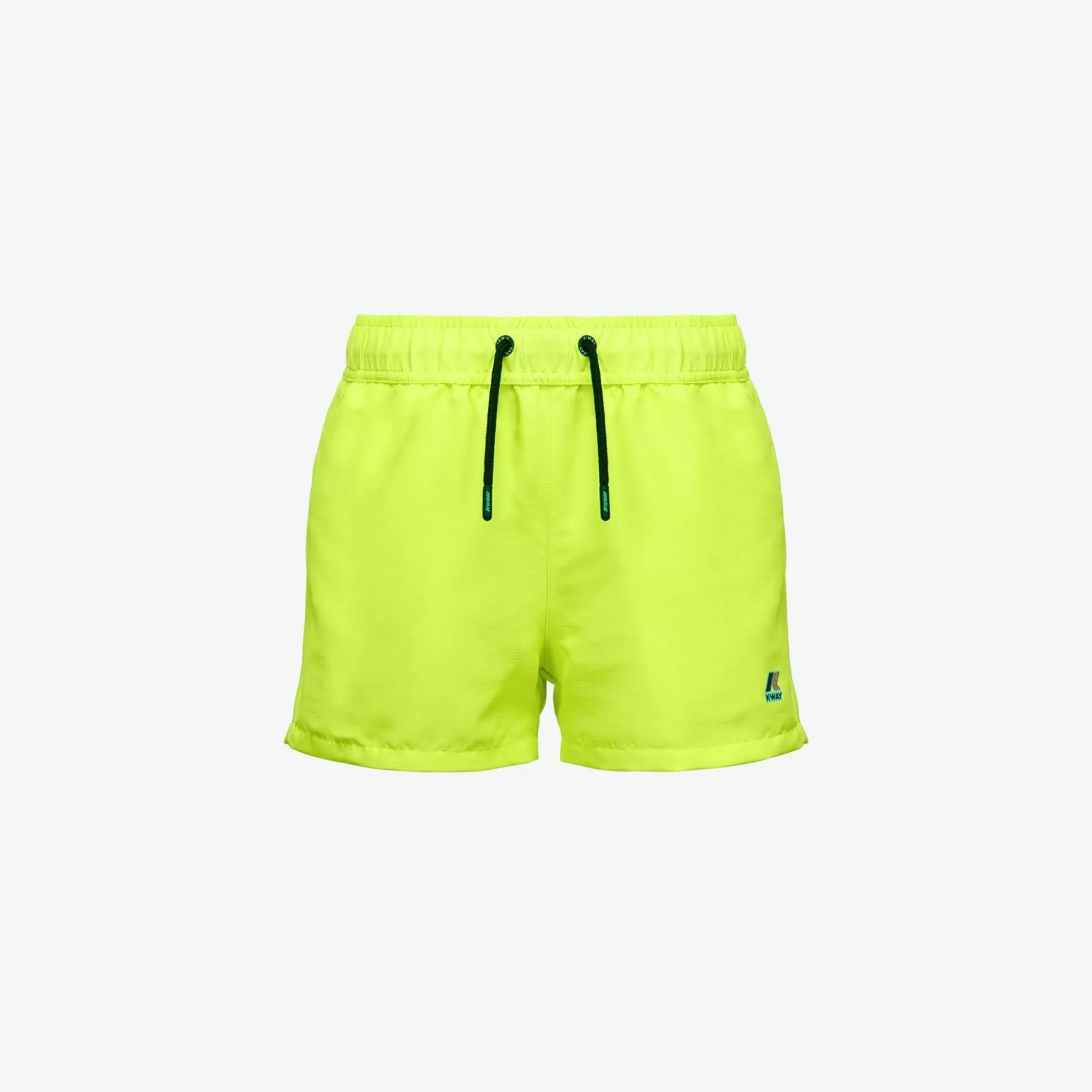 Swimwear*K-WAY P. Le Vrai Olivier Fluo - Bathing Suits - Swimming Trunk - Boy - Yellow Soleil