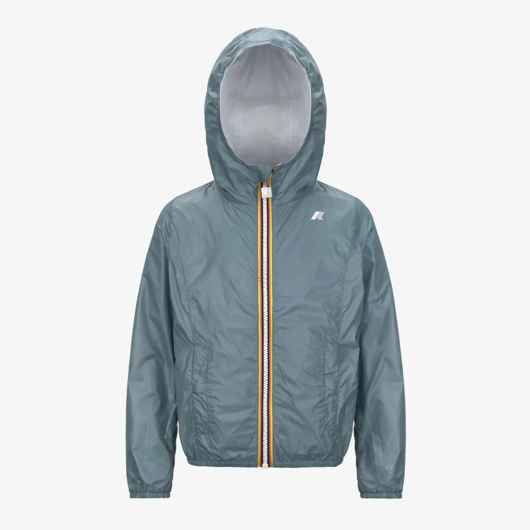 Short Jackets*K-WAY P. Lily Plus.2 Reversible - Jackets - Short - Girl - Grey S-Green P