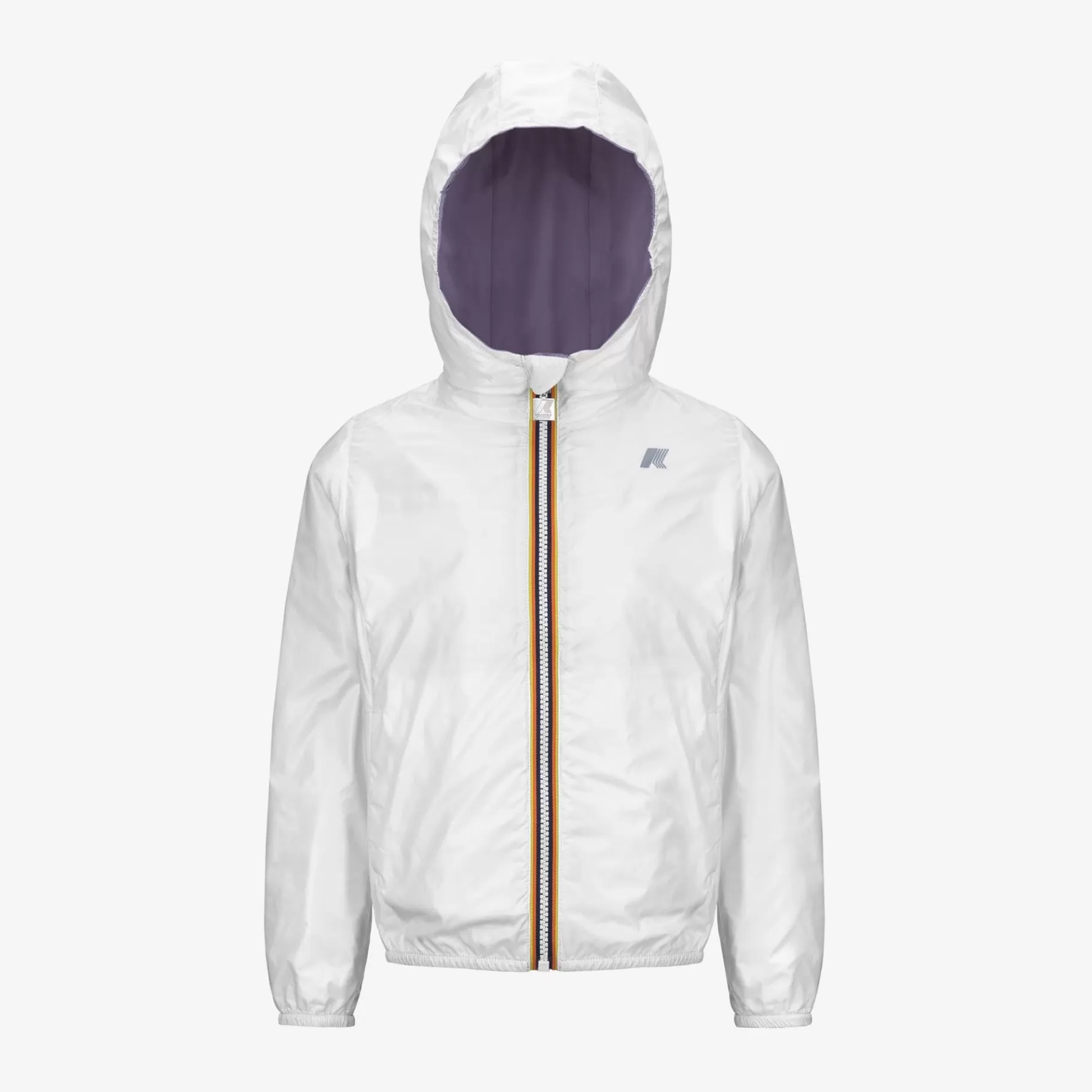 Short Jackets*K-WAY P. Lily Plus.2 Reversible - Jackets - Short - Girl - Violet G-White