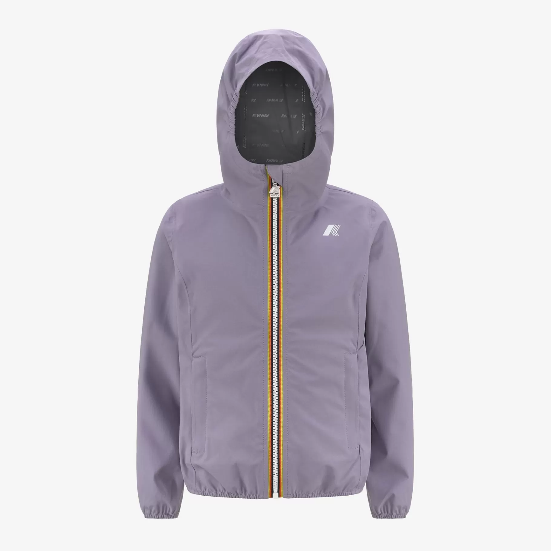 Short Jackets*K-WAY P. Lily Stretch Dot - Jackets - Short - Girl - Violet Glicine