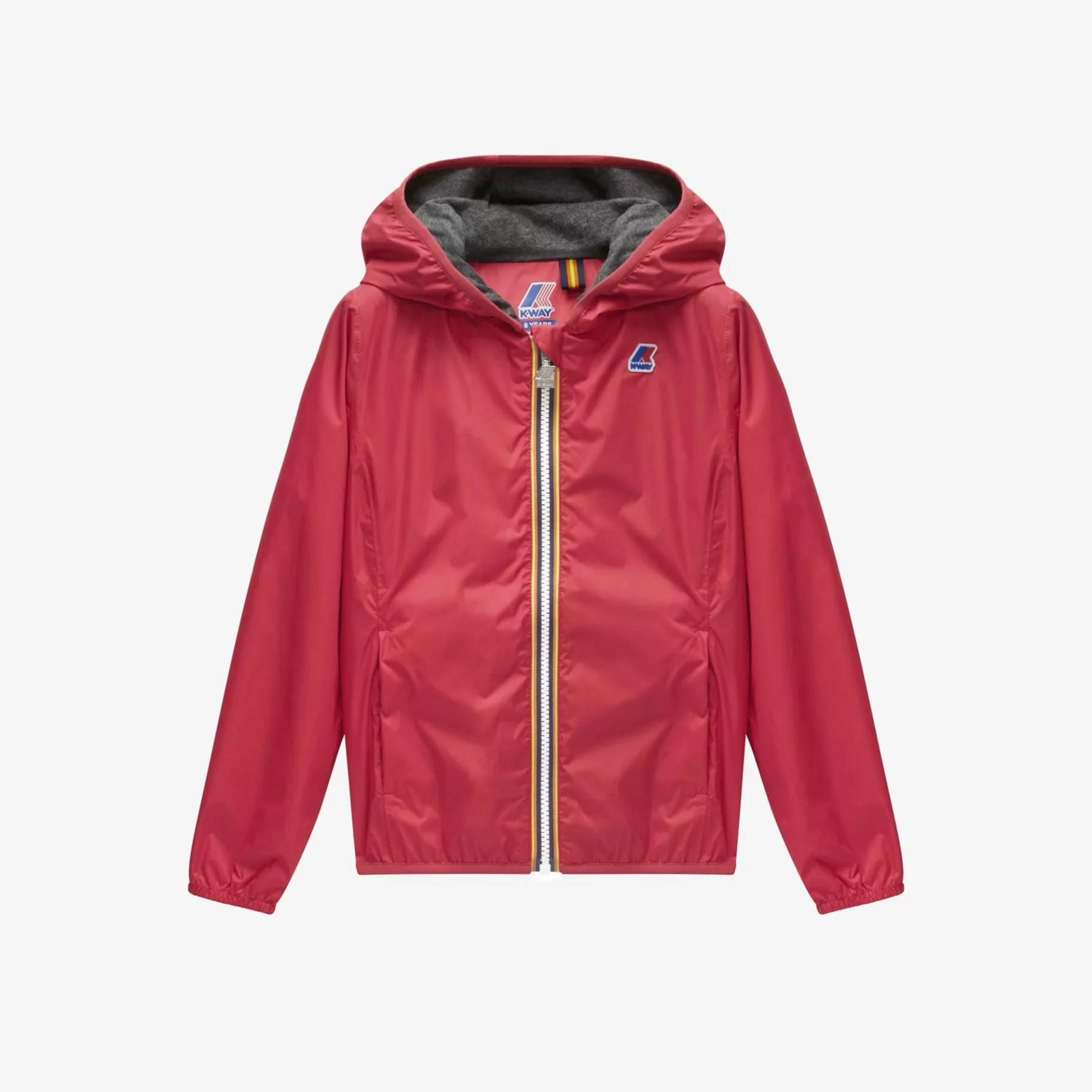 Short Jackets*K-WAY P. Lily Stretch Poly Jersey - Jackets - Short - Girl - Red Berry