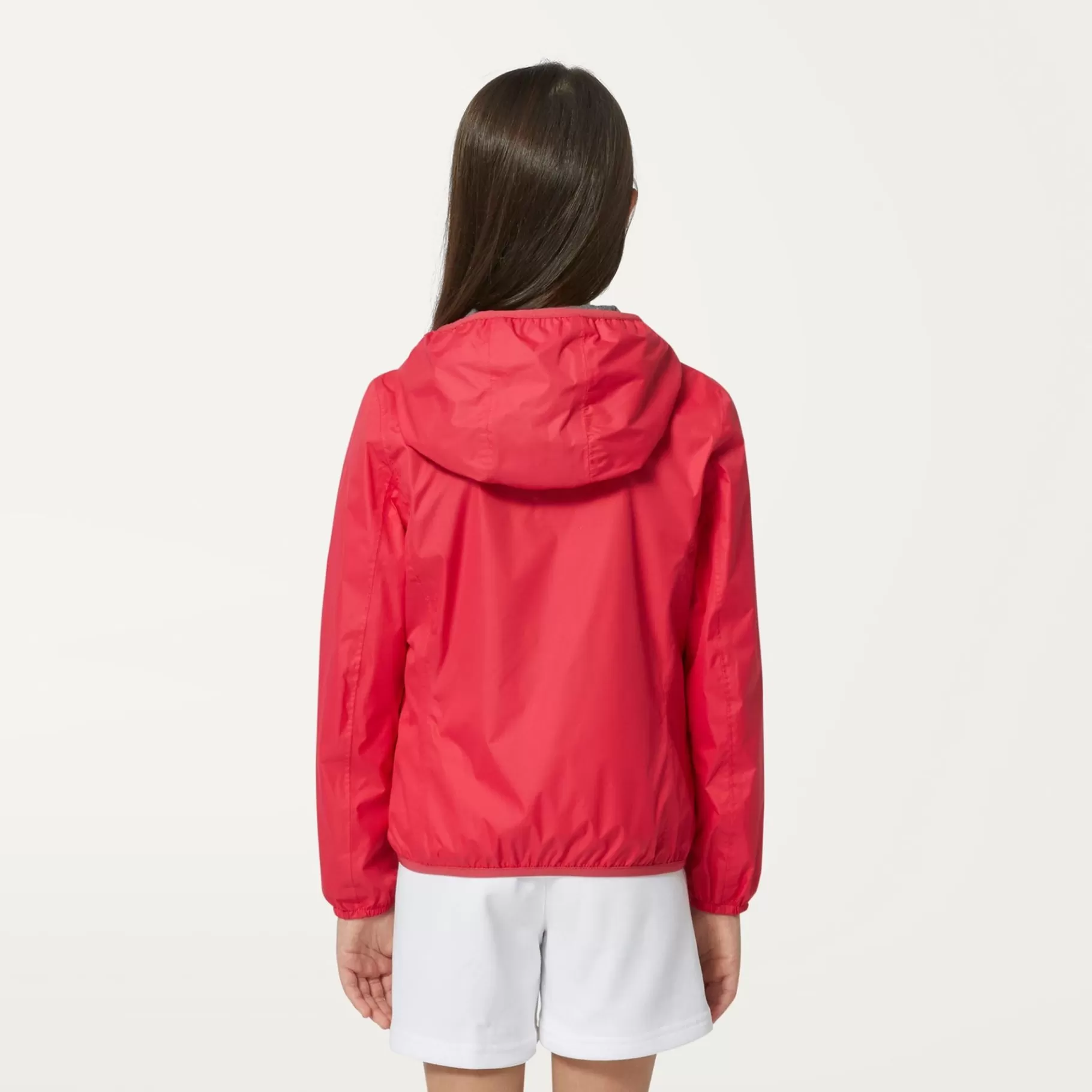 Short Jackets*K-WAY P. Lily Stretch Poly Jersey - Jackets - Short - Girl - Red Berry