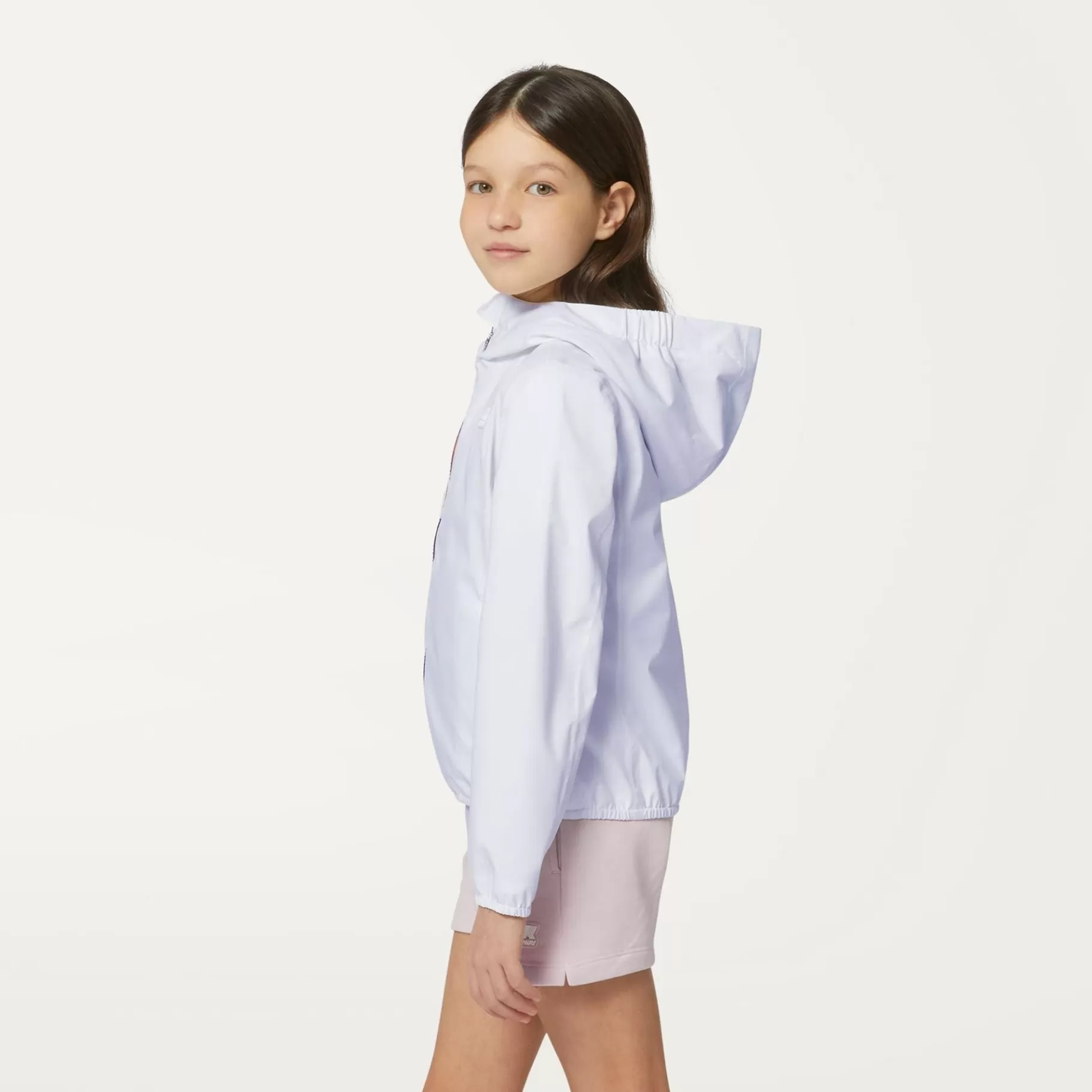Short Jackets*K-WAY P. Lily Stretch Poly Jersey - Jackets - Short - Girl - White