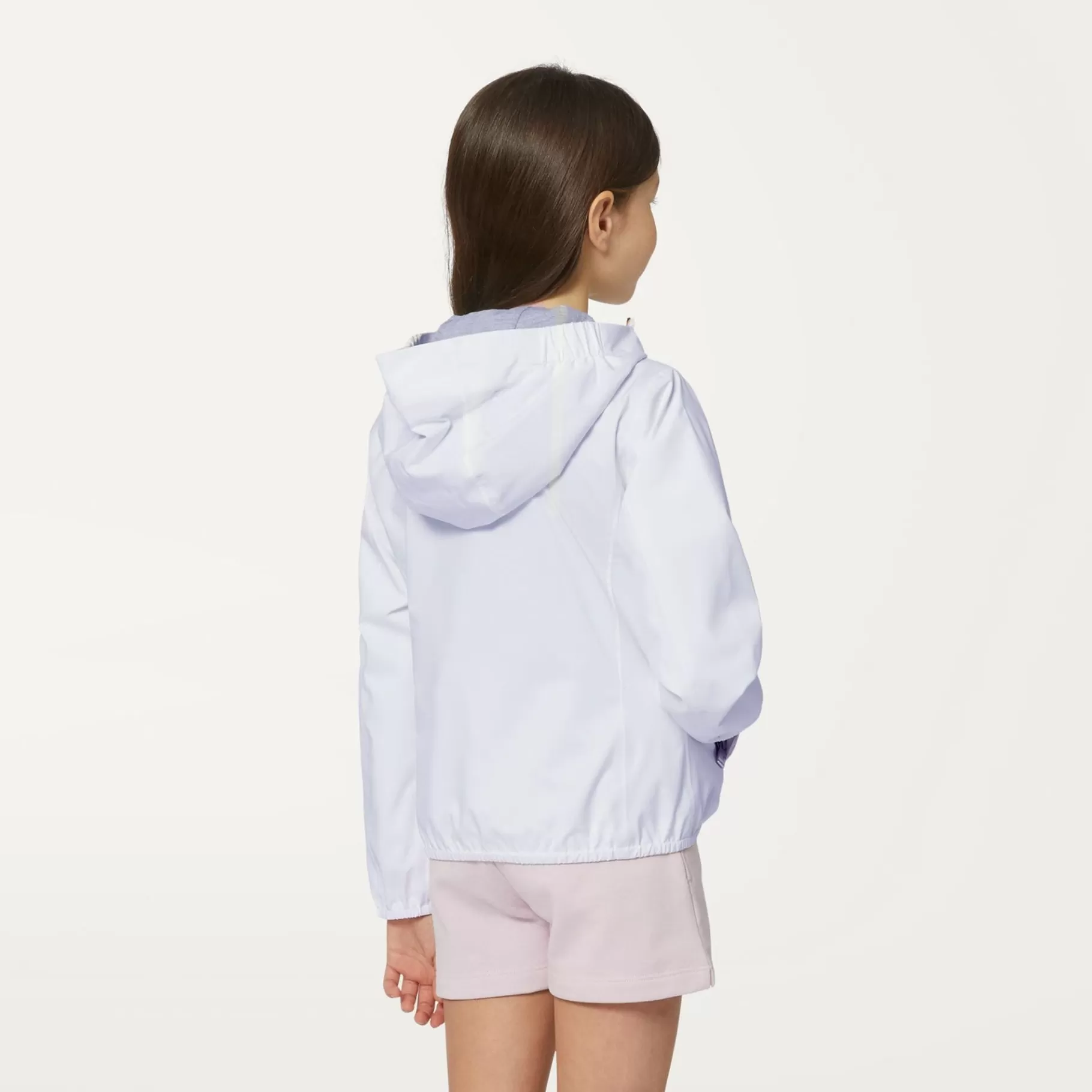 Short Jackets*K-WAY P. Lily Stretch Poly Jersey - Jackets - Short - Girl - White