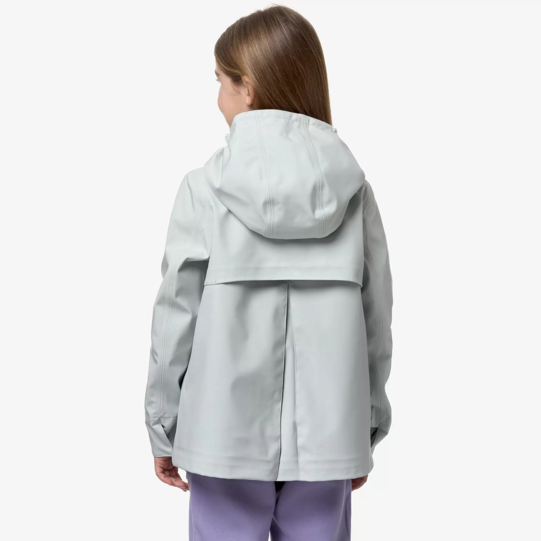 Short Jackets*K-WAY P. Madlaine Bonded Jersey - Jackets - Short - Girl - Grey Sage