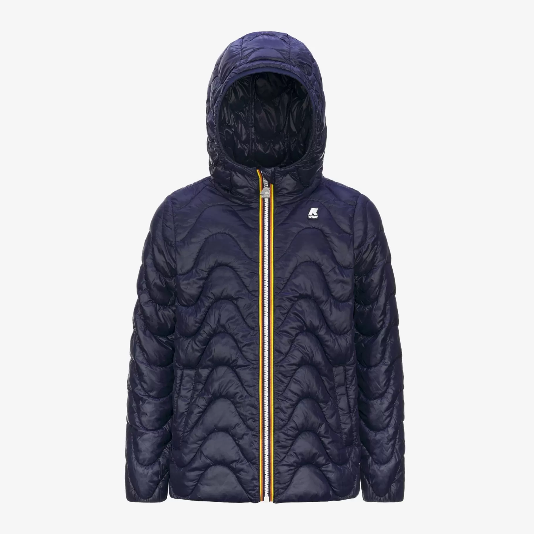 Short Jackets*K-WAY P. Madlaine Quilted Warm - Jackets - Short - Girl - Blue Depth