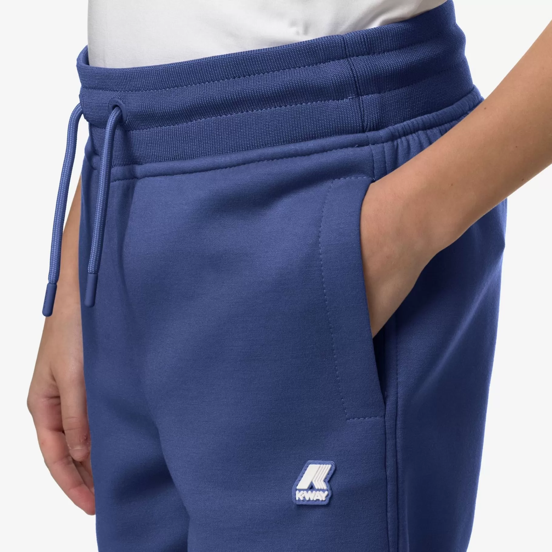 Trousers*K-WAY P. Mick Light Spacer - Pants - Sport Trousers - Boy - Blue Fiord